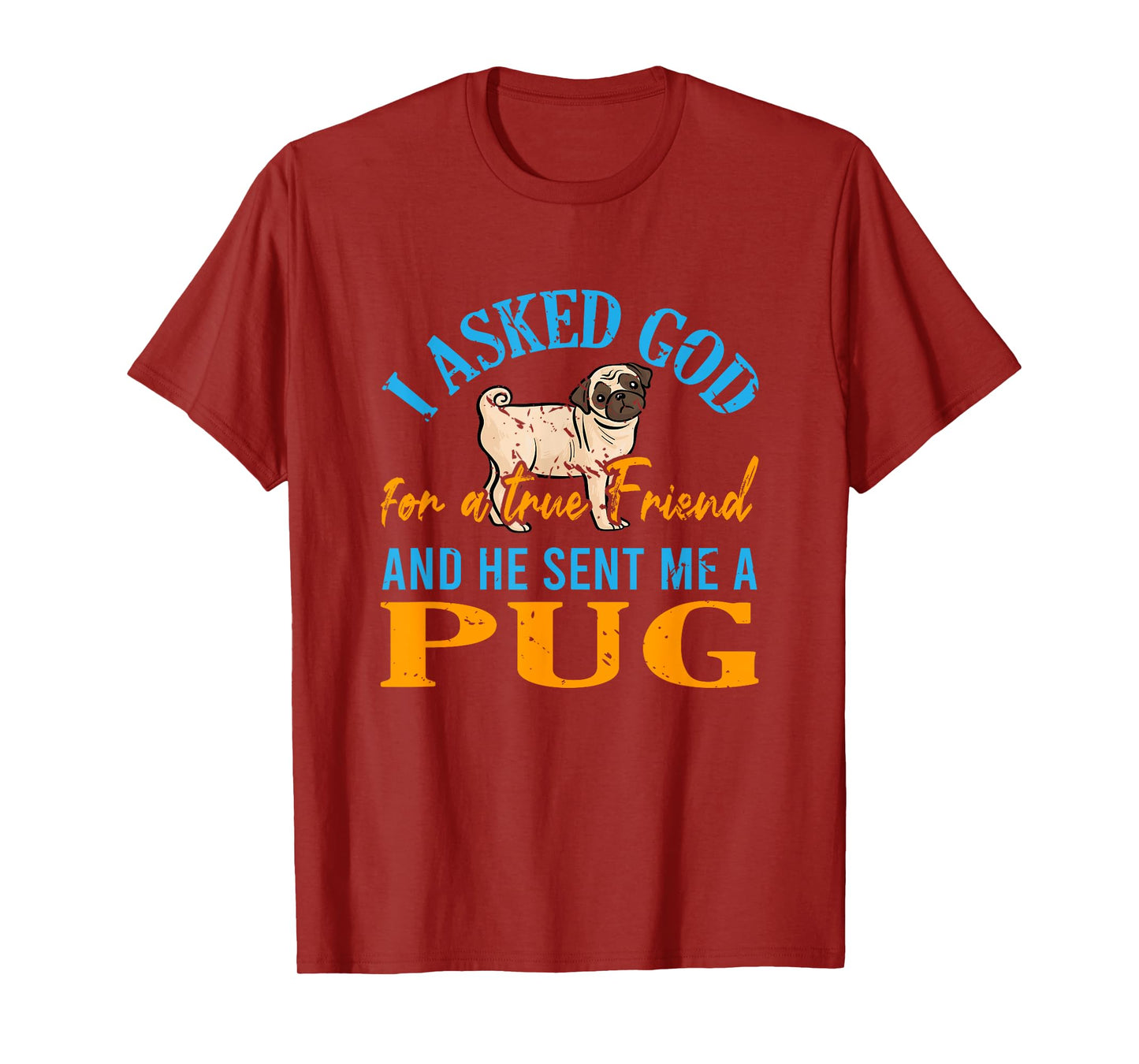 Jesus Prayer Pug Lover Pet Owner Gift Pug T-Shirt