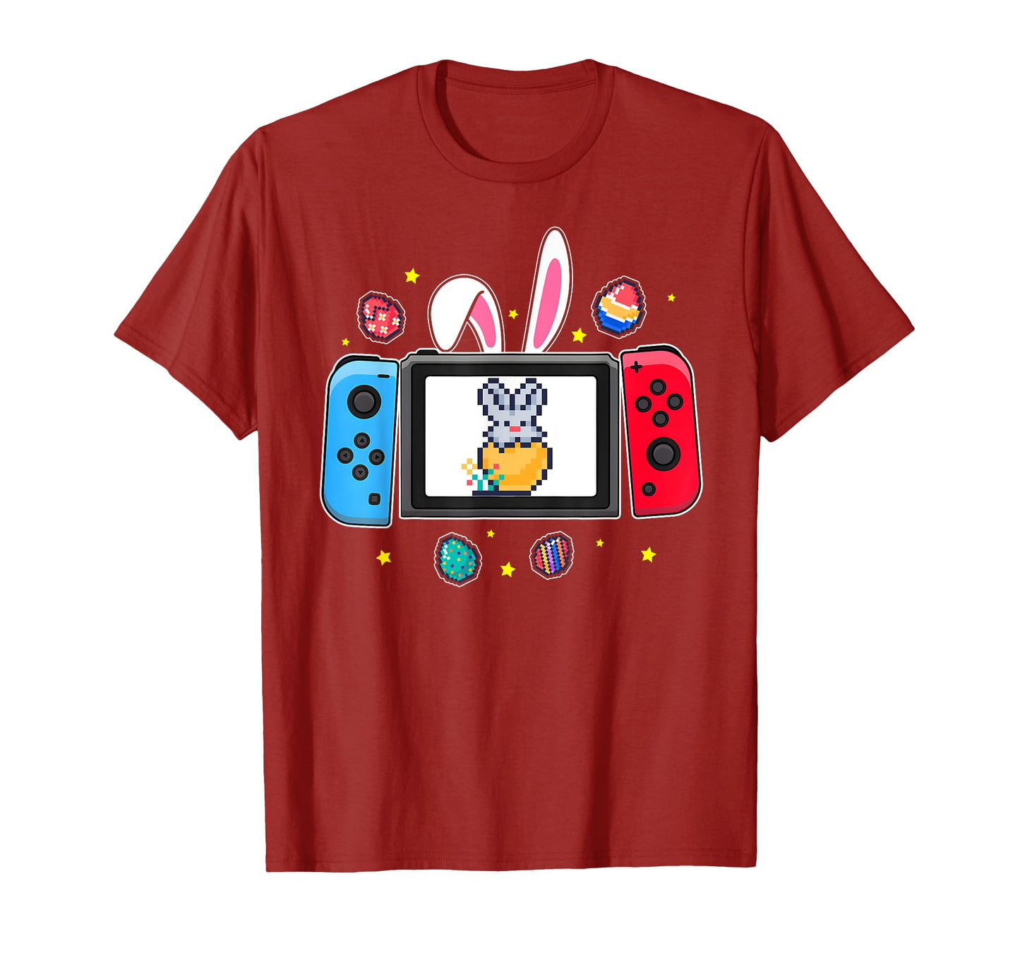 Easter Video Game Bunny Eggs Gaming Gamer Boys Men Teen Kids T-Shirt