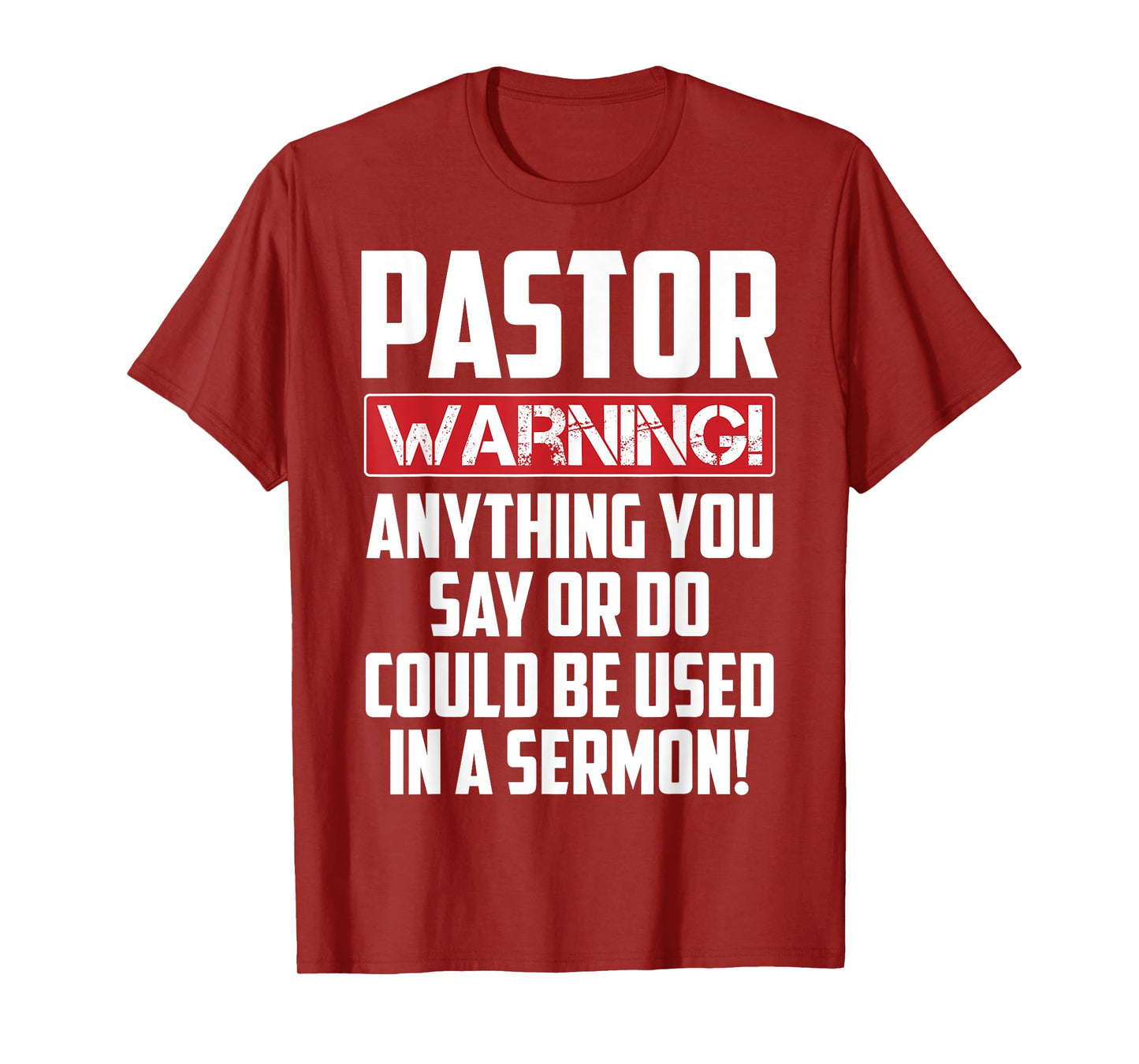 Funny Pastor Gift For Religious Preachers Men Women Church T-Shirt
