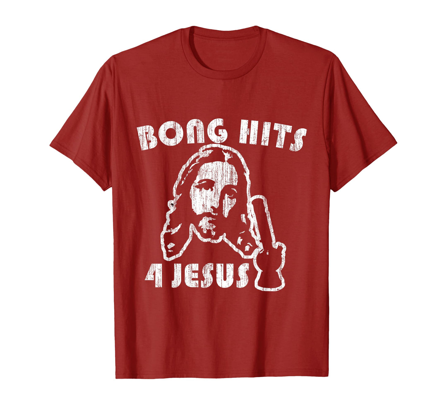 Flippin Sweet Gear Bong Hits 4 Jesus Unisex Adult T-Shirt Black Small