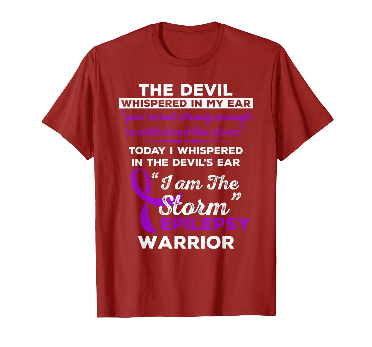 I Am the Storm Epilepsy Warrior T-Shirt T-Shirt