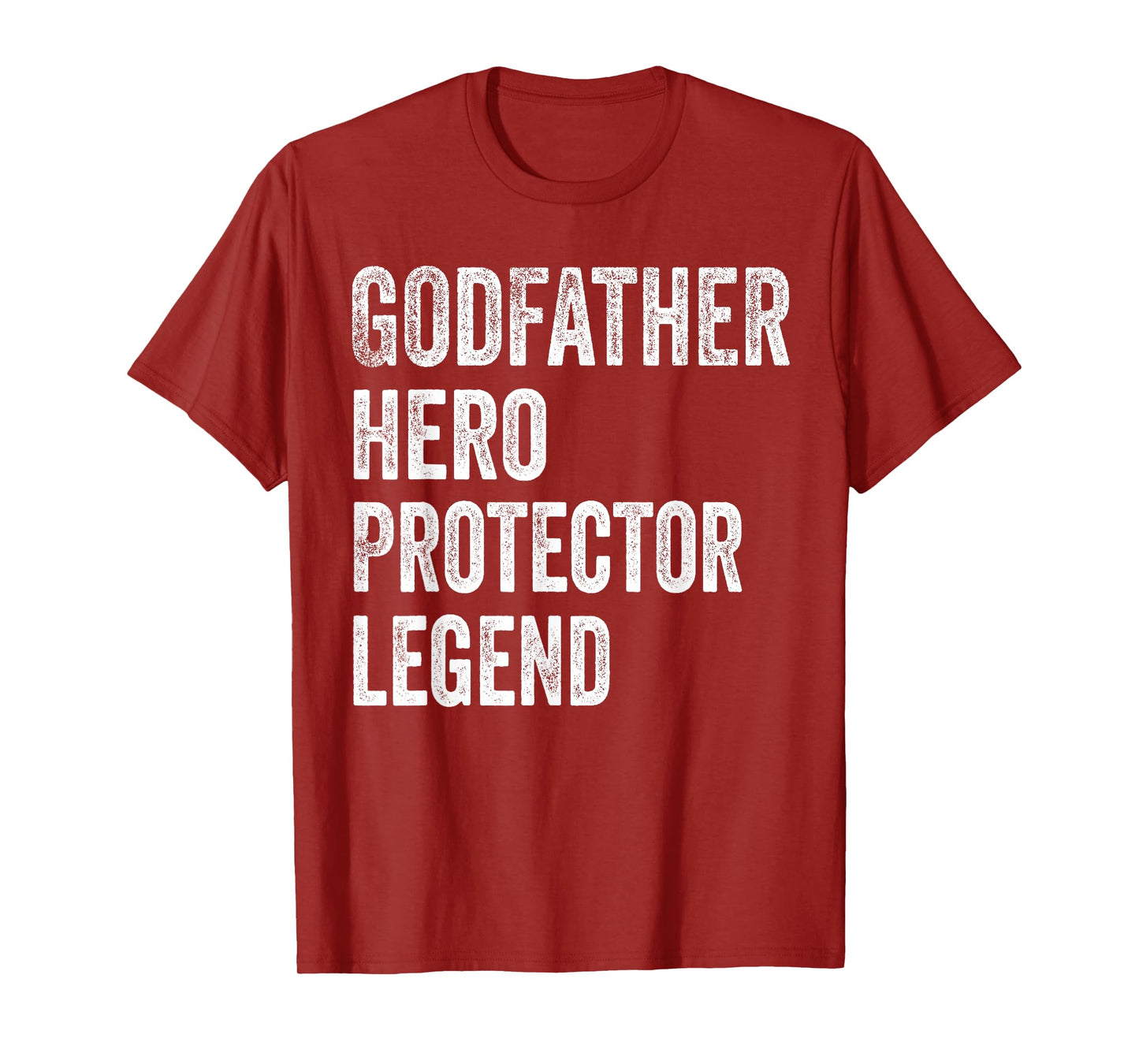 Godfather Hero Protector Legend Vintage Distressed Godfather T-Shirt