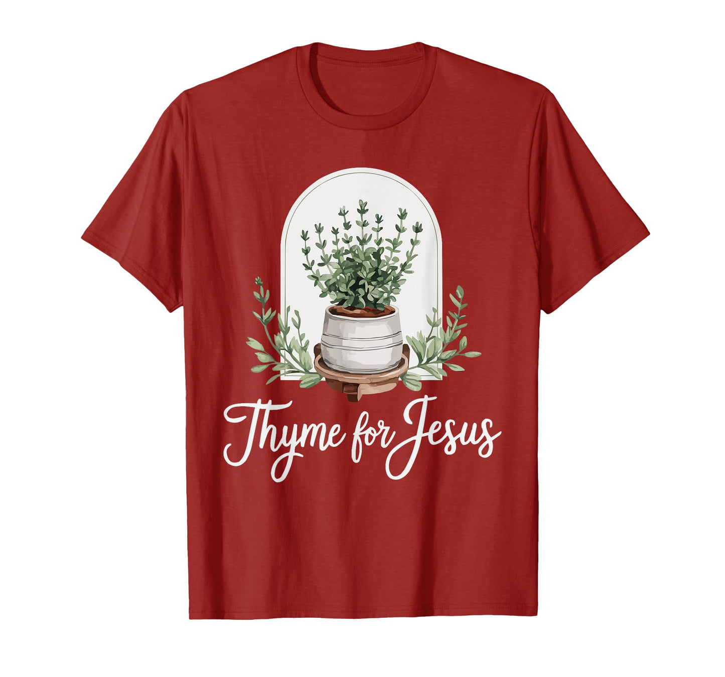 Gardening Jesus Christ Religion Christian Christianity T-Shirt