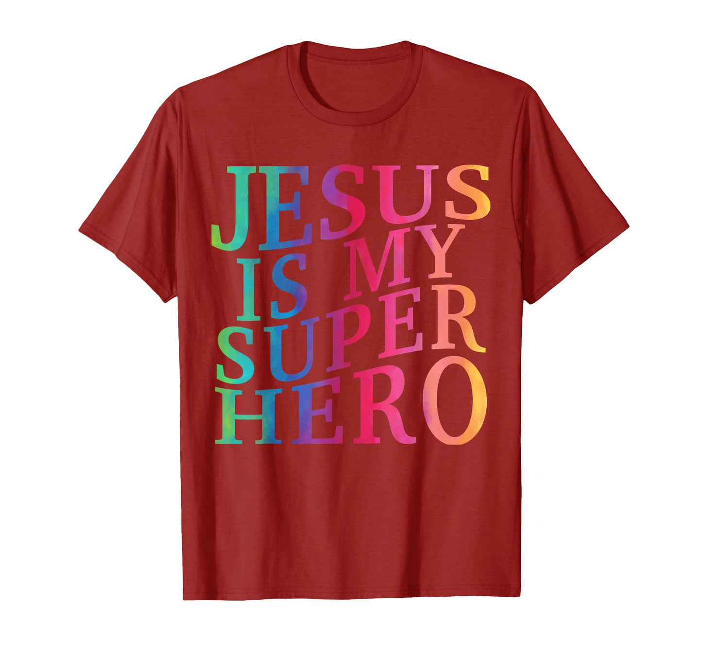 Toddler Jesus is My Superhero Christian God Son Brother Kids T-Shirt