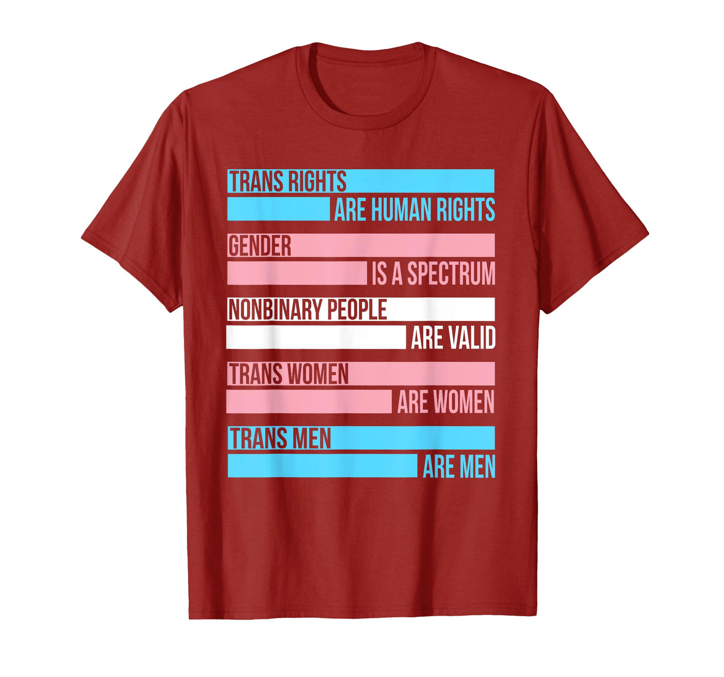 Trans Rights are Human Rights Gender is A Spectrum T-Shirt