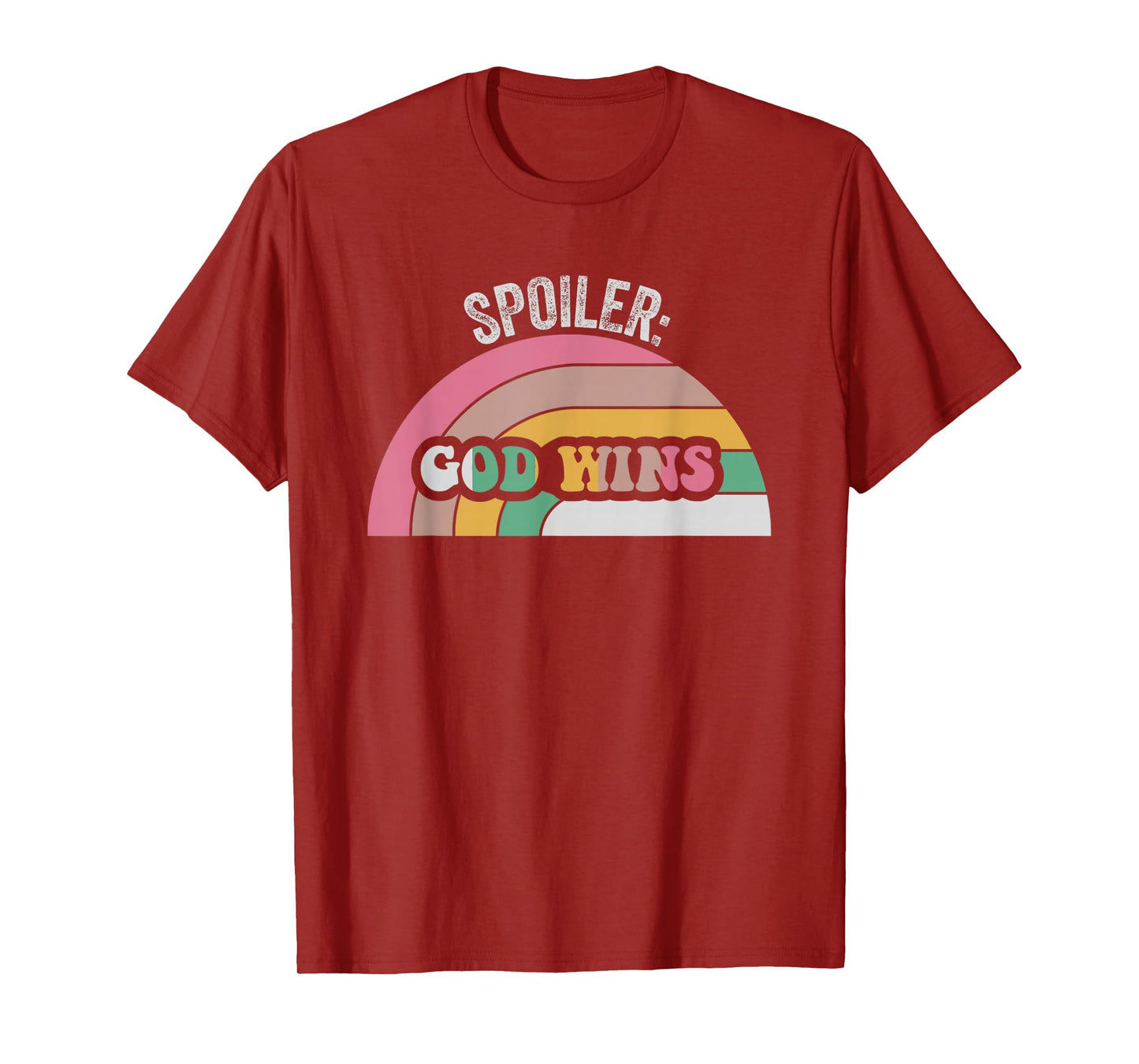 Spoiler God Wins Rainbow Inspiration T-Shirt