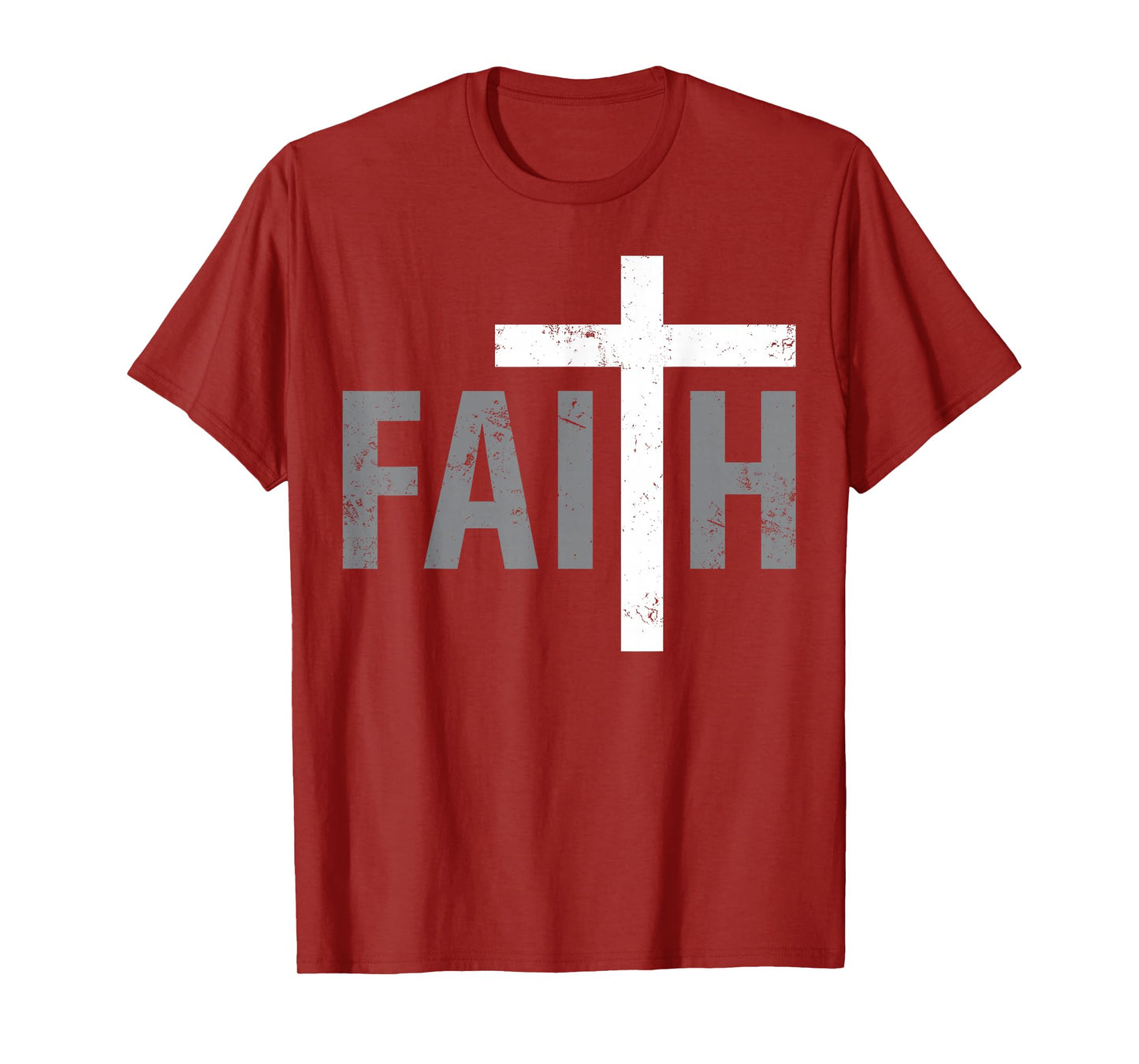 Funny Christian Christ Religious Women Men Faith Cross T-Shirt