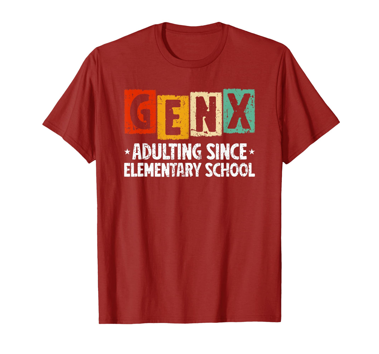 Generation X Gen X Retro Adulting T-Shirt
