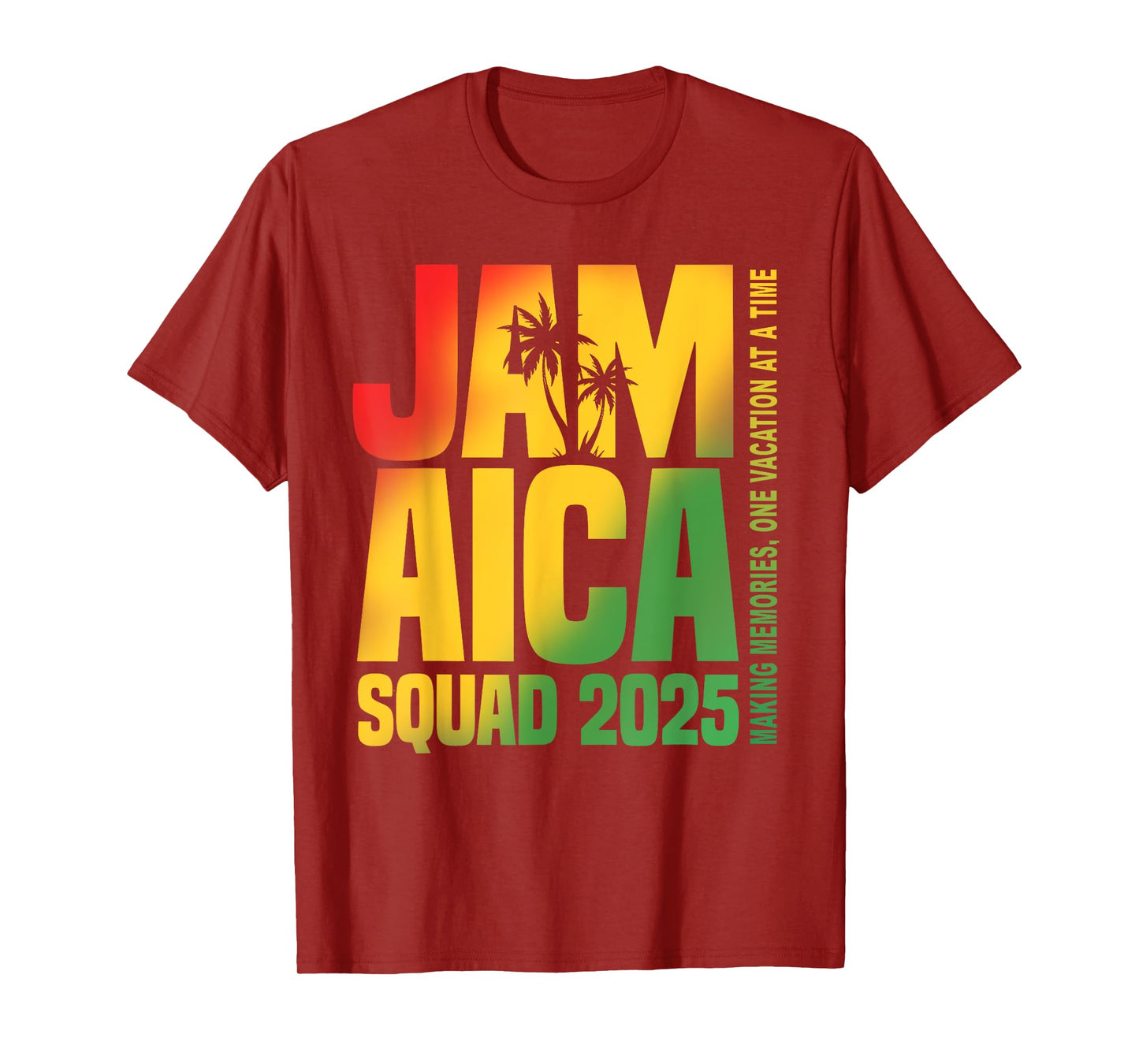 Jamaica Squad 2025 Graduation Trip Family Vacation T-Shirt
