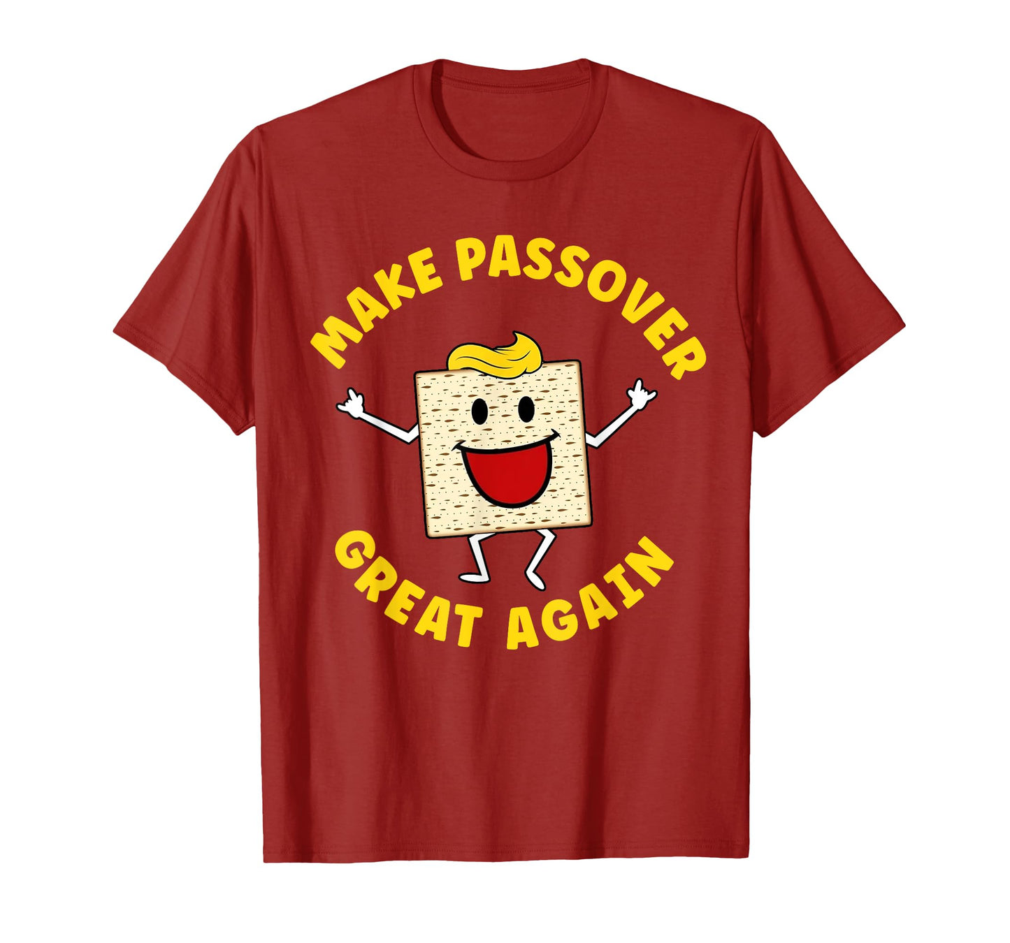 Make Passover Great Again Funny Matzah Jewish Vote Funny T-Shirt