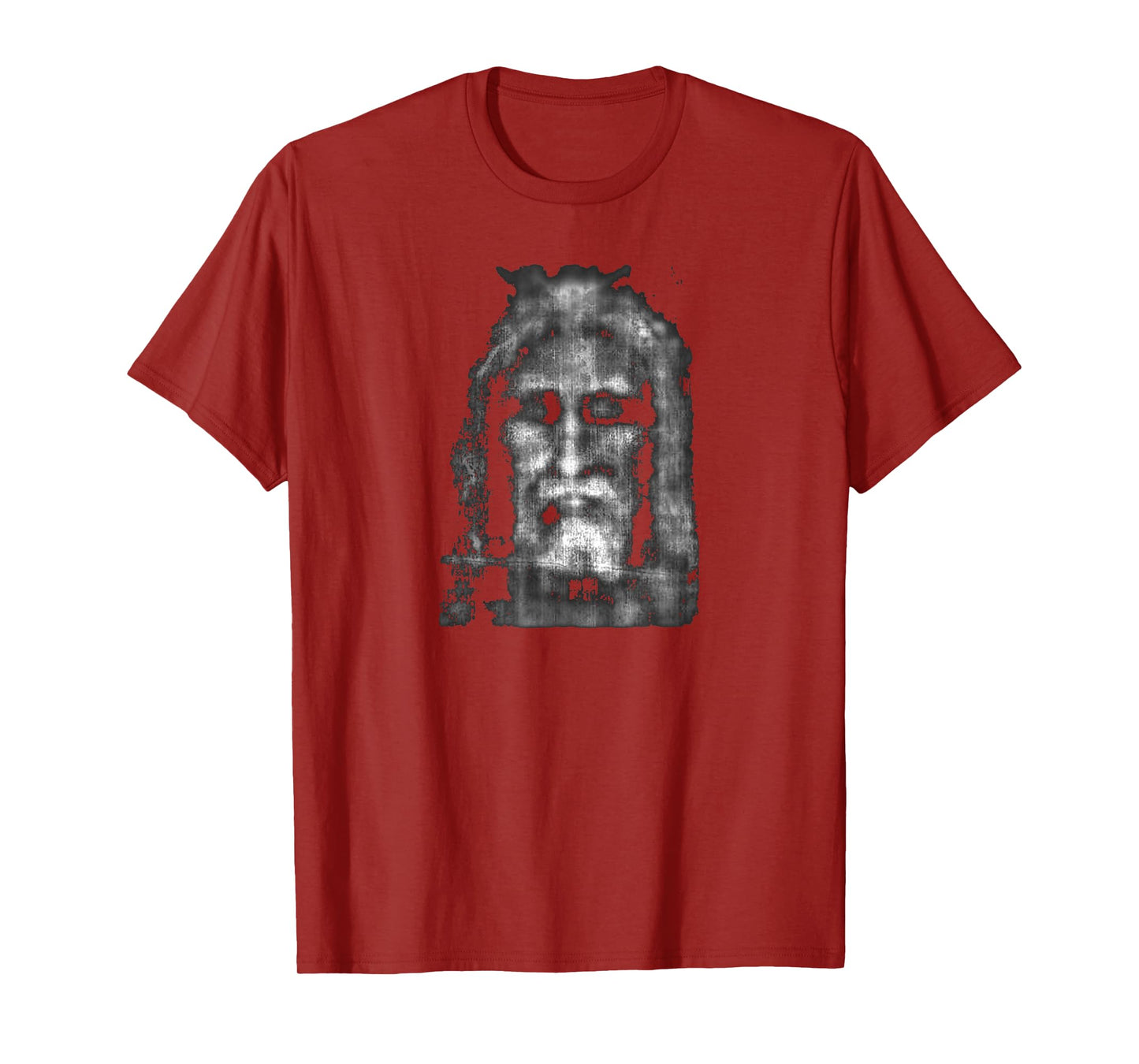 Holy Face of Jesus from Shroud of Turin Christian Faith T-Shirt
