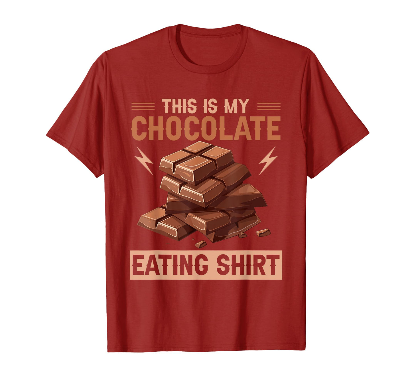 Quote Chocolate Lover Chocolate Milk Chocolate Bars T-Shirt