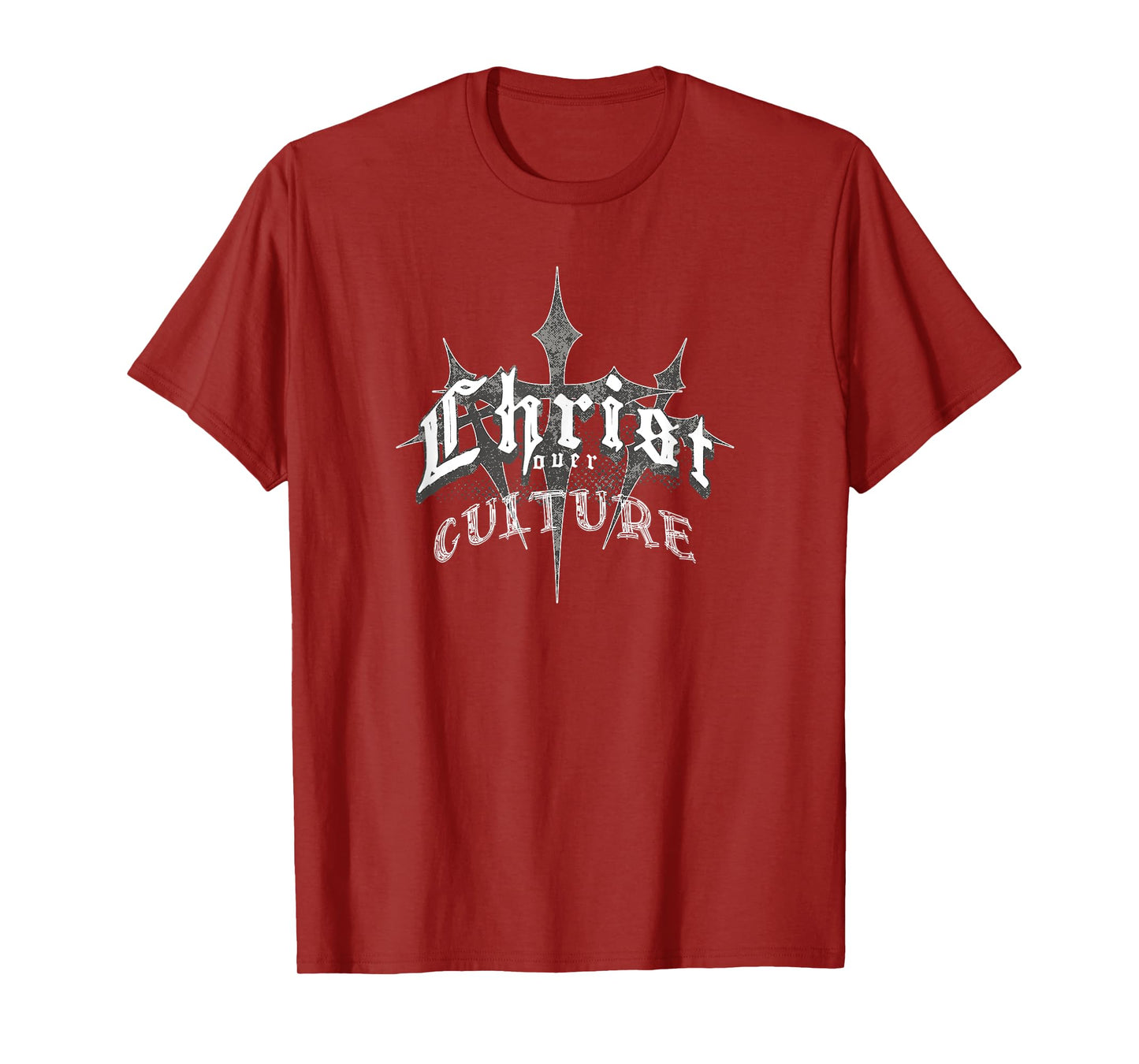 Vintage Y2K 'Christ Over Culture' Streetwear Unisex T-Shirt