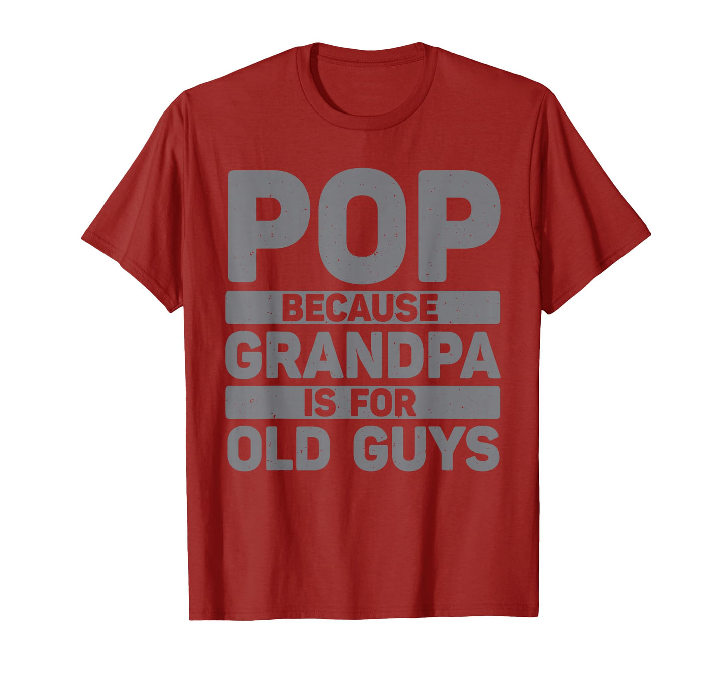 Best Pop Design For Grandpa From Grandkids Father's Day Pop T-Shirt