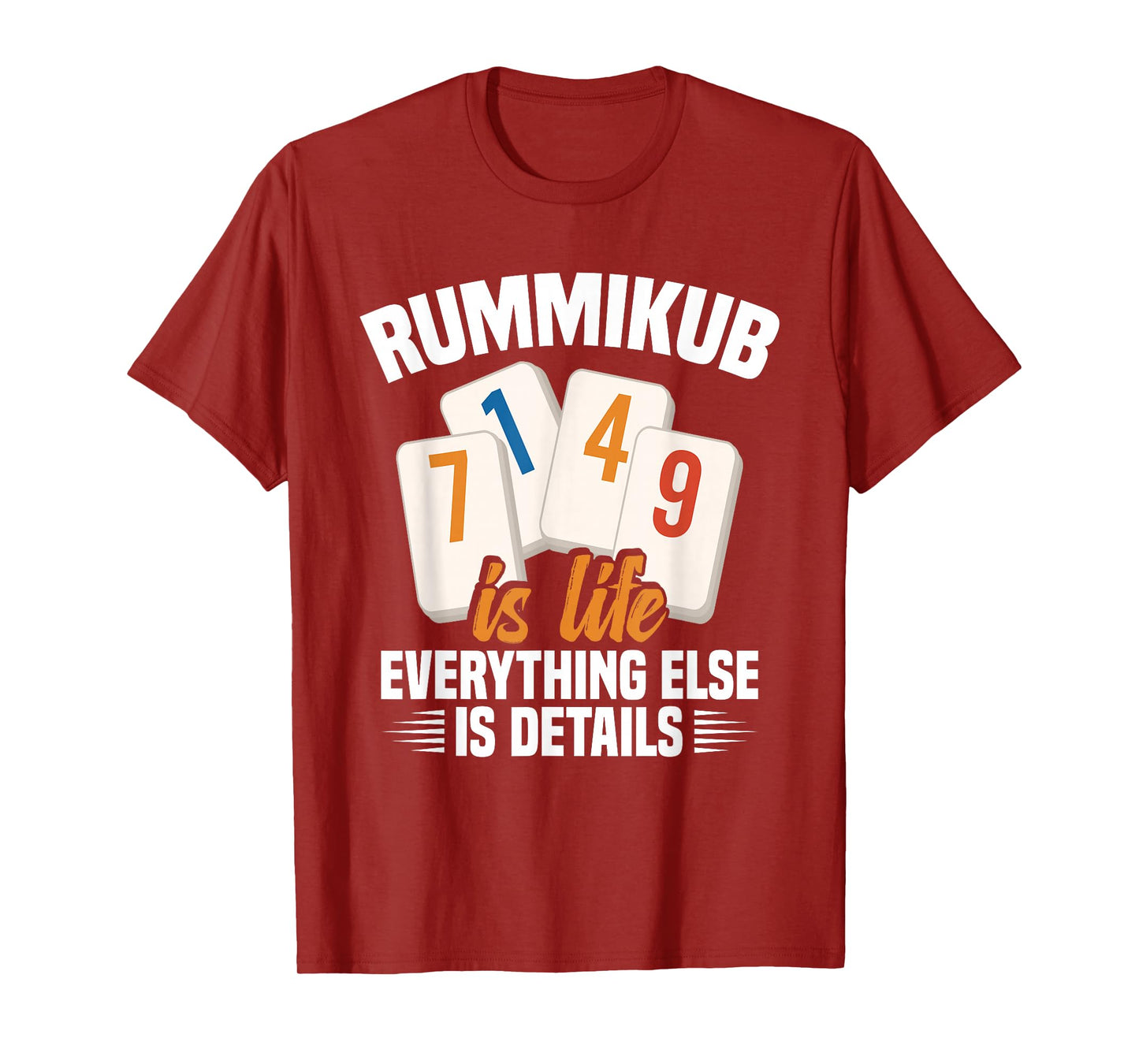 Rummikub Tiles Player Everything Game King Rummikub T-Shirt