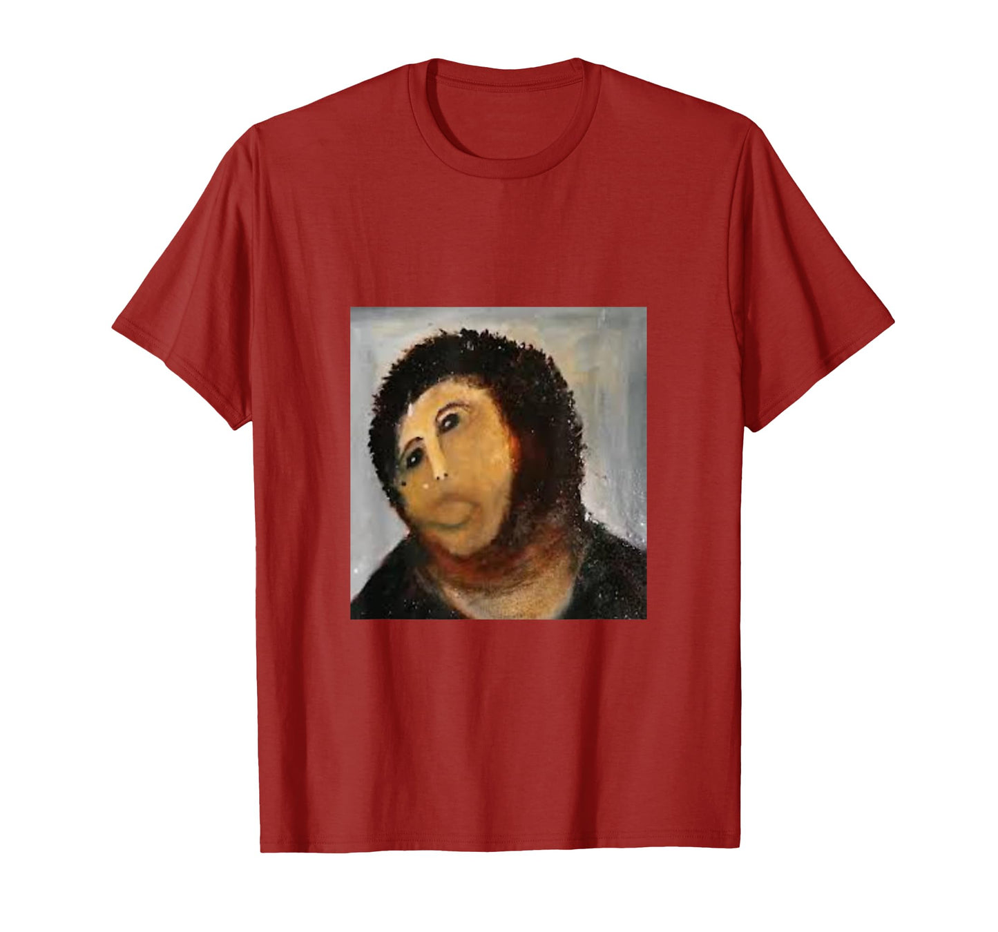 [Christian Painting] The Mural of The Church That Grandmother Restored Without Permission is Exploding Popular T-Shirt