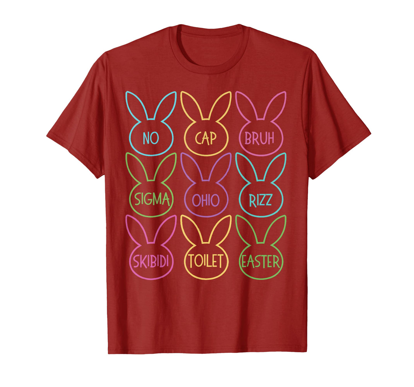 Skibidi Easter - Funny Easter Rizzler Gen Alpha Slang T-Shirt