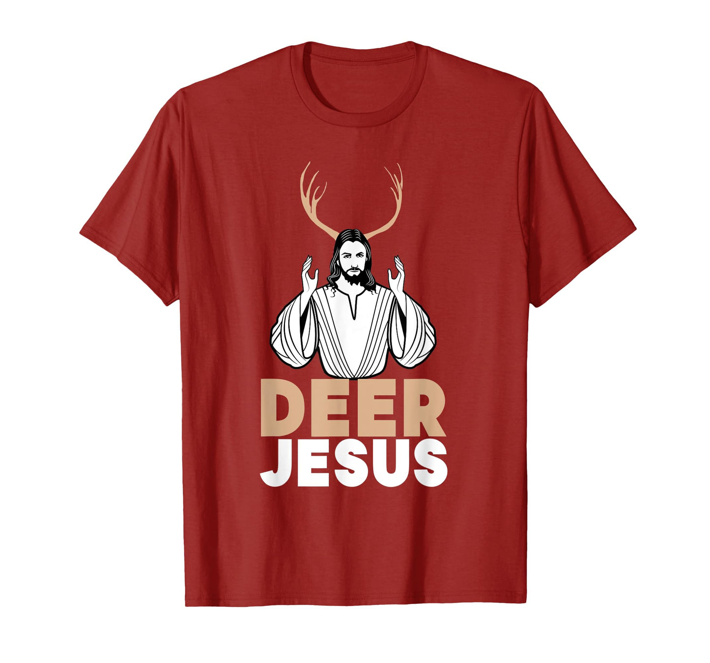 Funny Jesus Christian Meme Shirt - Dear Jesus Deer Jesus T-Shirt