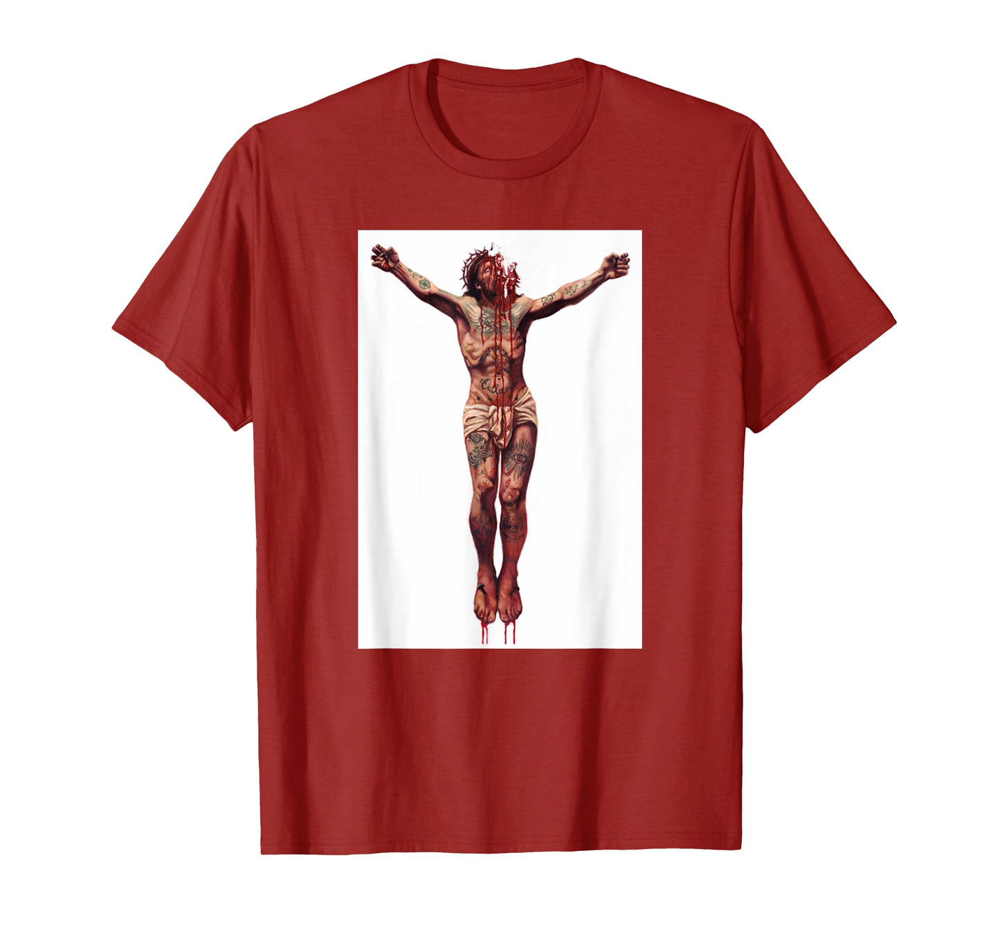Funny Horror Jesus Christ Crucifixion Christian T-Shirt