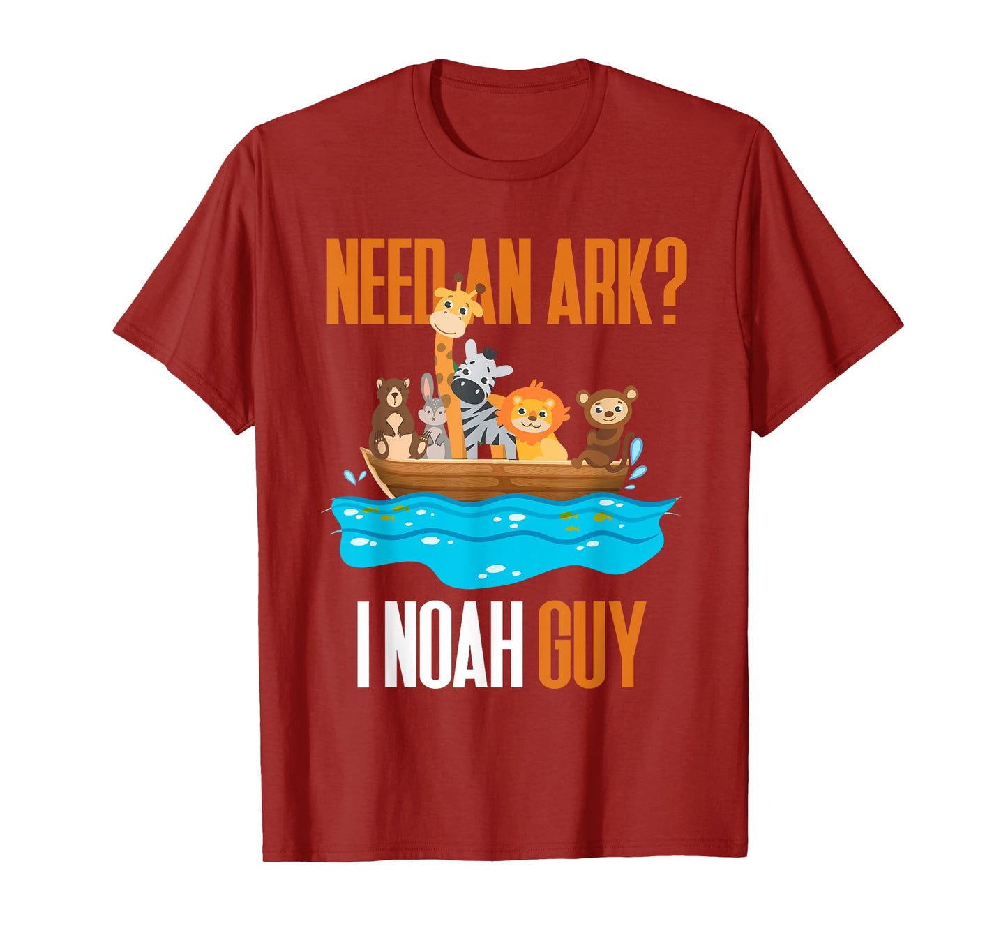 Need An Ark? I Noah Guy Pun Church Gift for Kids T-Shirt