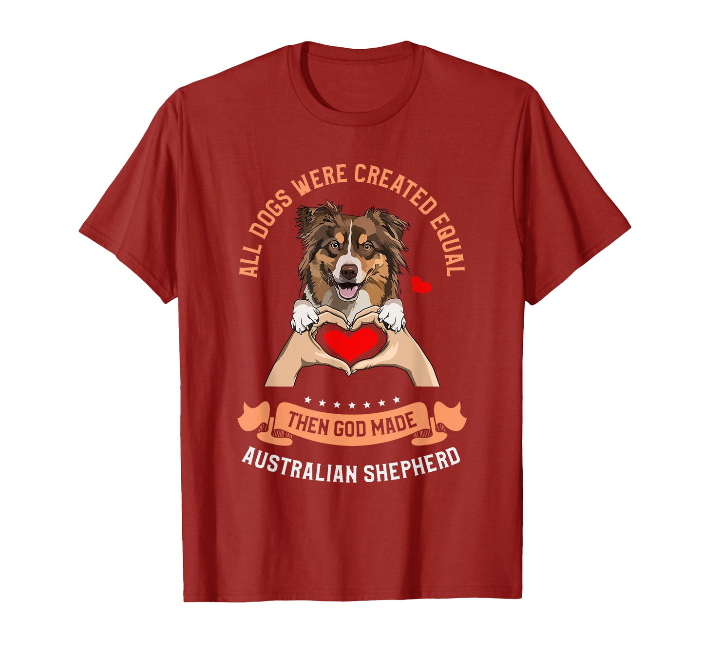 Australian Shepherd Aussie Dog T-Shirt for Men Women