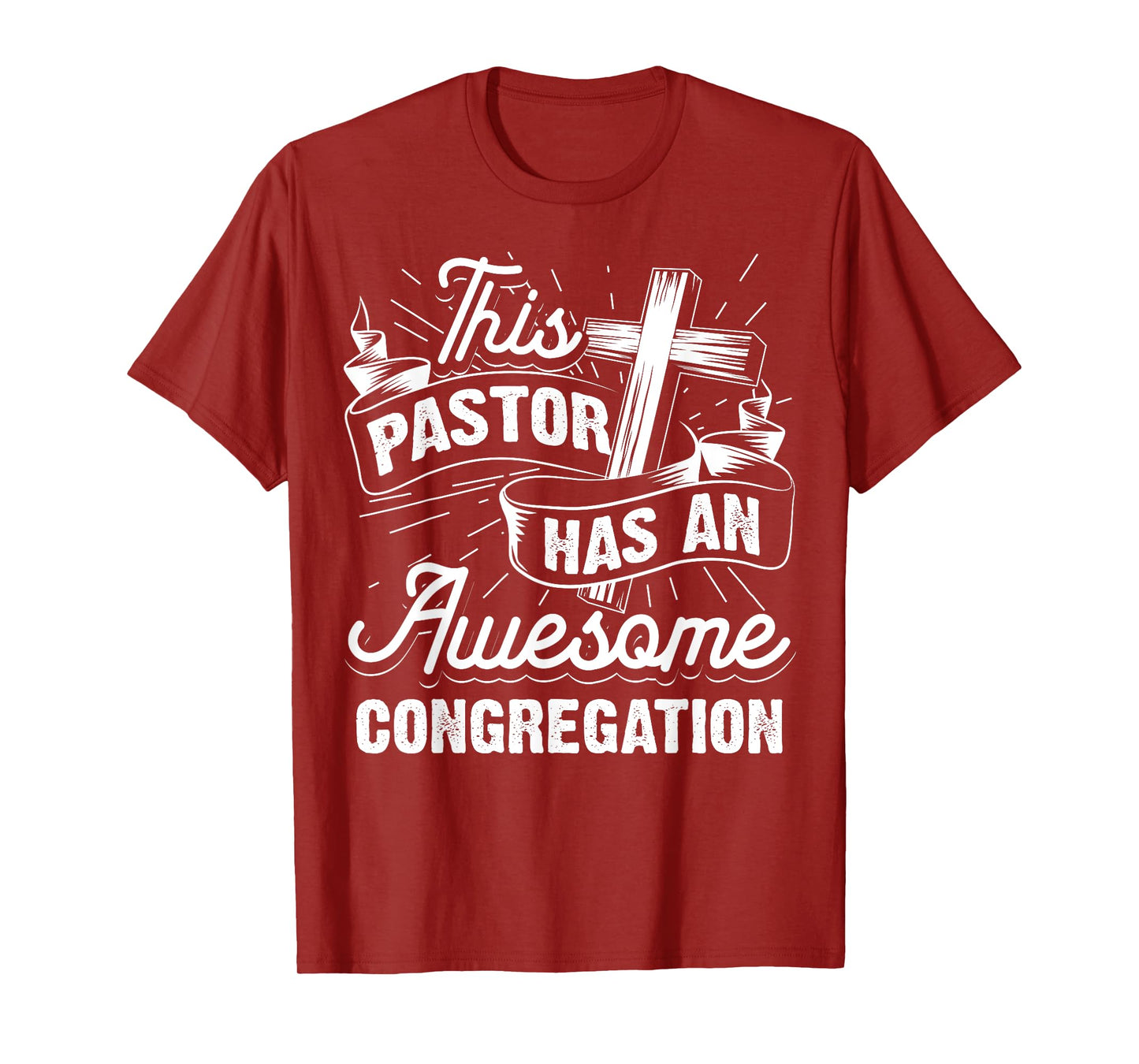 Funny Pastor Gift For Men Women Cool Awesome Congregation T-Shirt