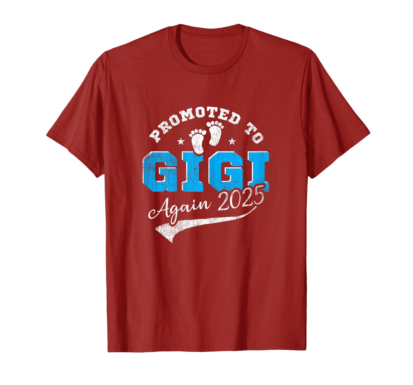 Promoted To Gigi Again 2025 Grandma 2nd Time Announce T-Shirt