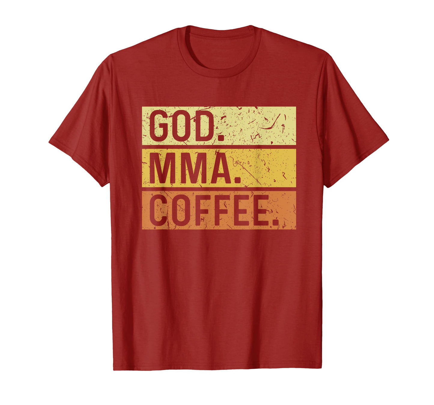 God MMA Coffee Jesus Mixed Martial Arts T-Shirt