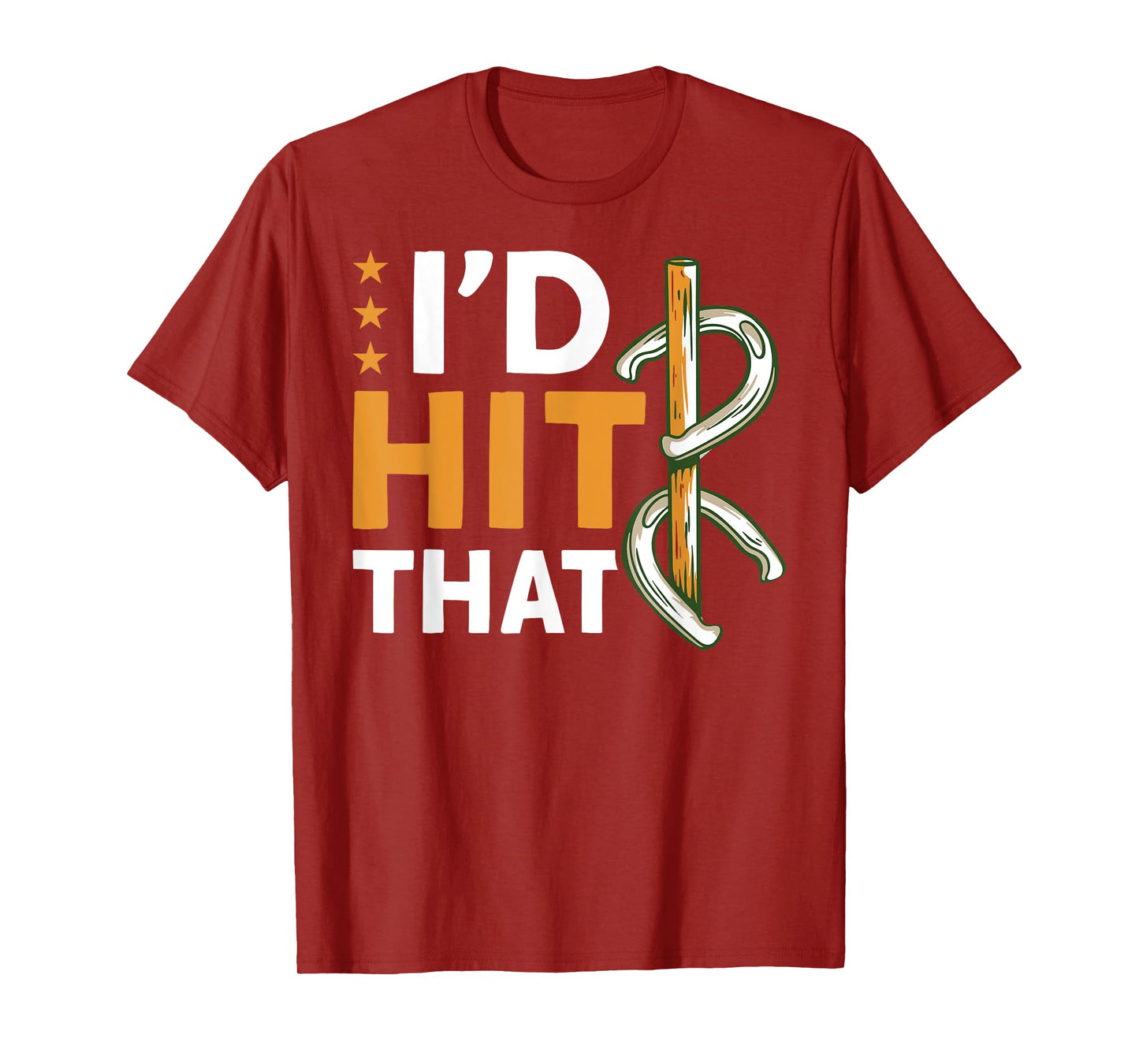 Horseshoe pitching i'd hit that horseshoe throwing game T-Shirt