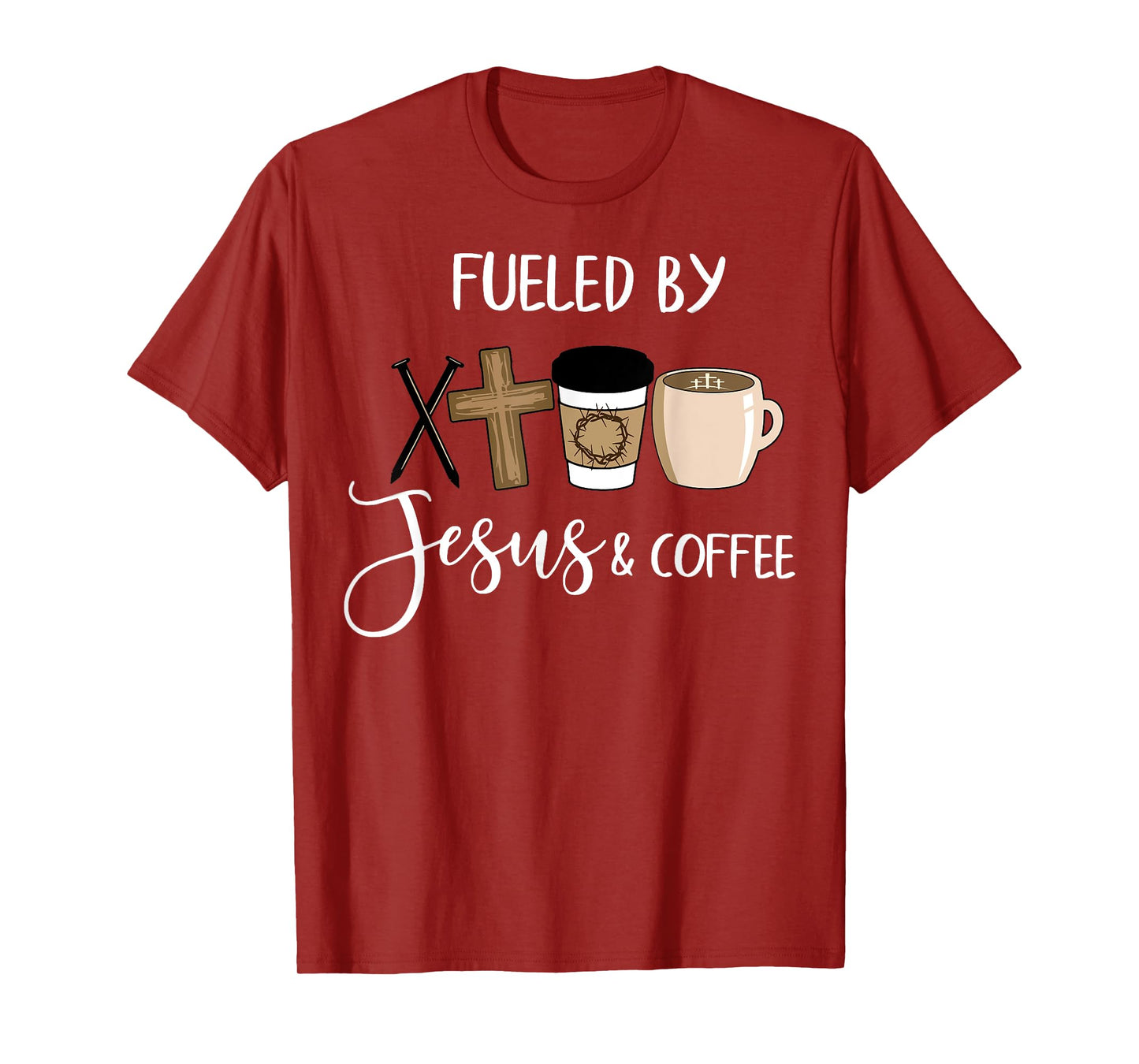 Fueled By Jesus Coffee T-Shirt