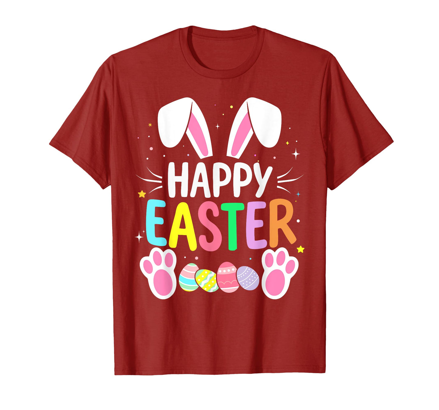 Happy easter bunny with eggs T-Shirt
