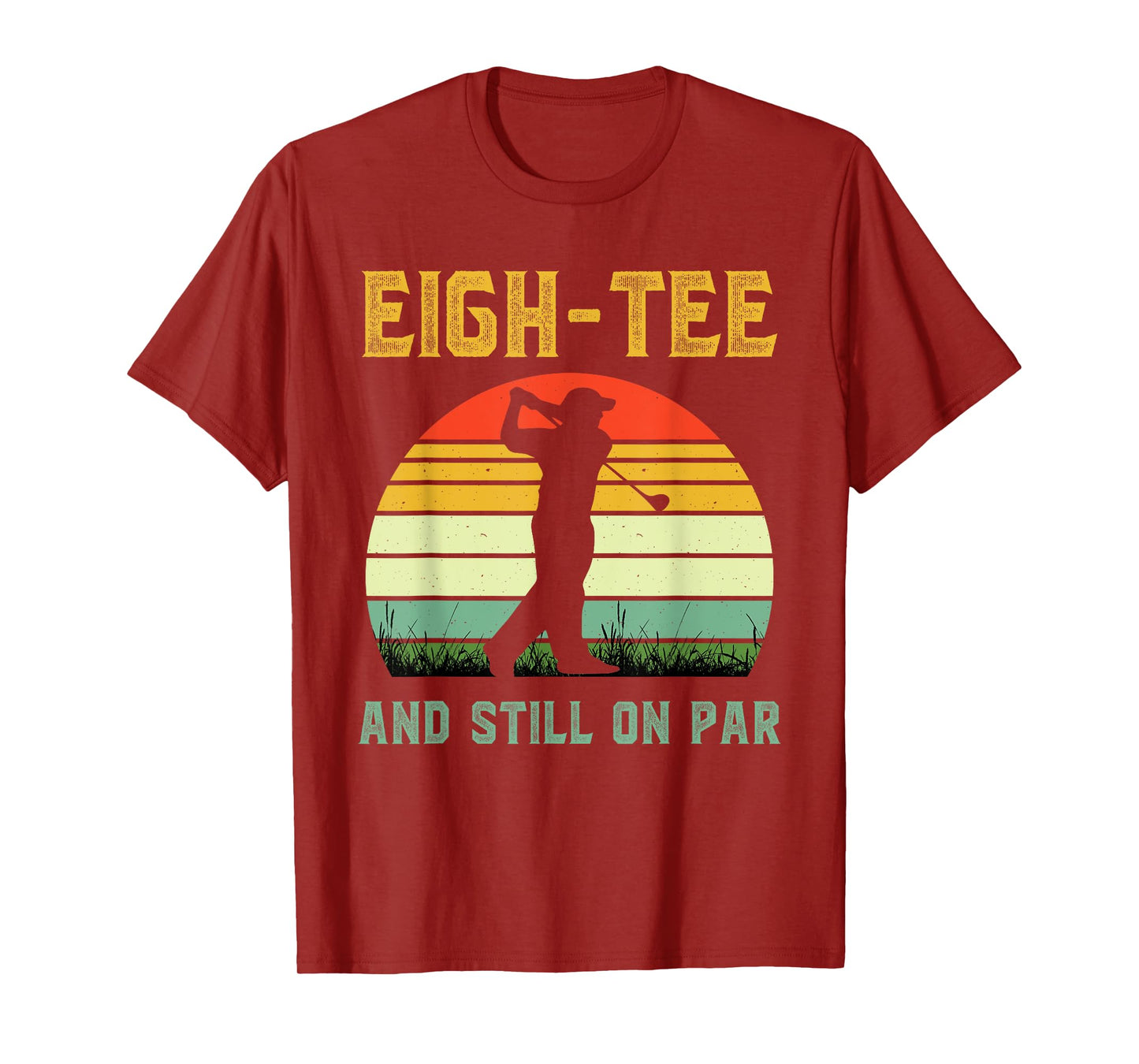 Funny 80th Birthday Golf Pun Golfing 80 Year Old Golfer T-Shirt