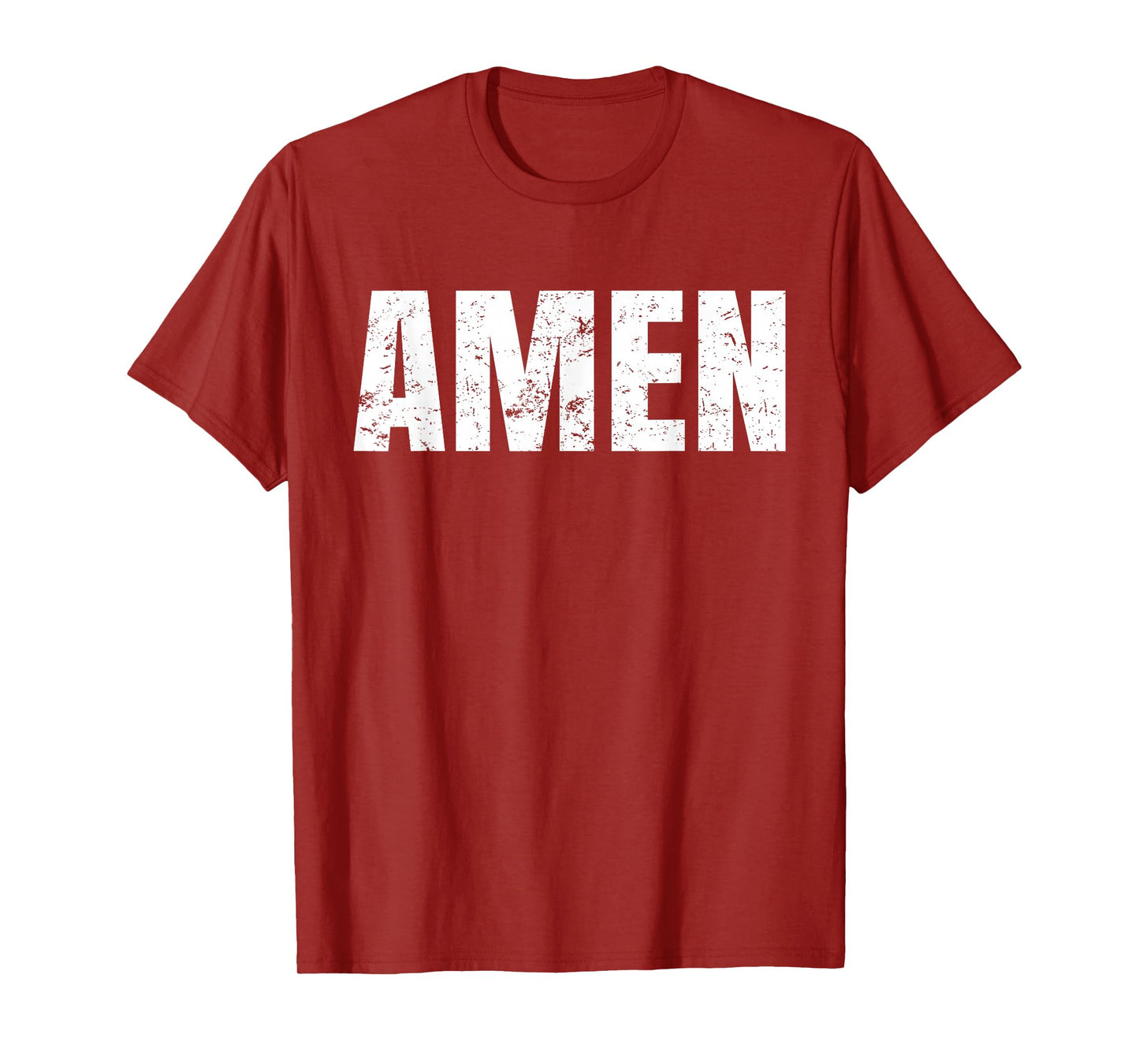 Retro Bible Verse Amen - Christian Faith Scripture Religious T-Shirt