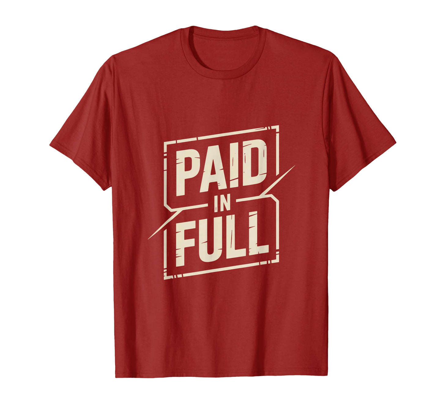 Christian Paid in Full Cross Redemption Message T-Shirt