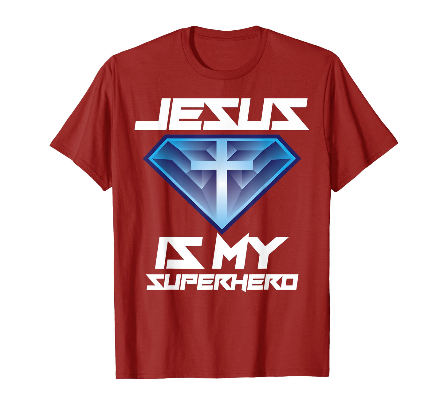 Jesus Is My Superhero Shirt | Cute Powerful Christian Gift T-Shirt