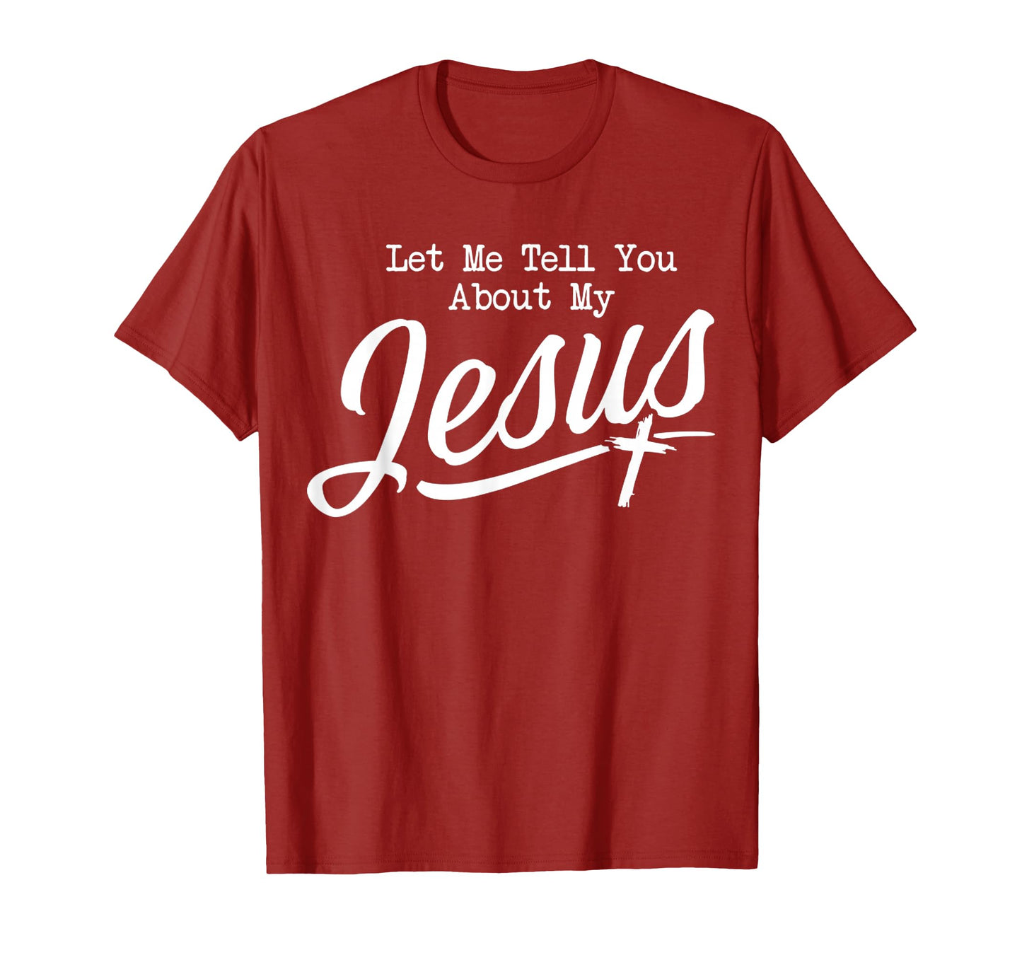 Funny Let Me Tell You About My Jesus Christian Bible. T-Shirt