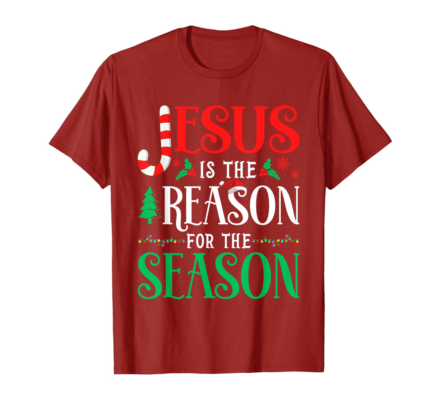 Jesus is the Reason for the Season Christmas 2025 Xmas T-Shirt