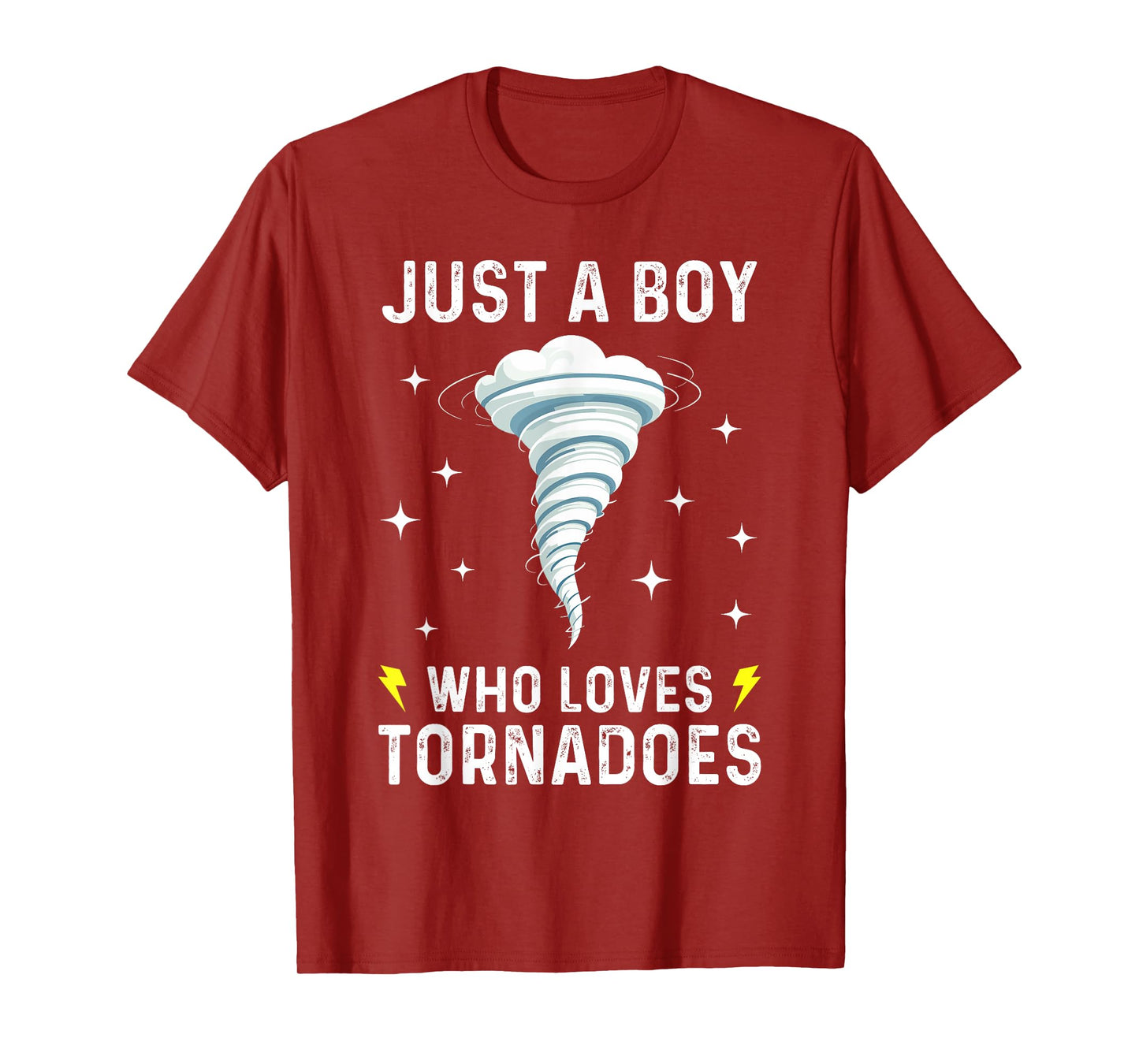 Funny Tornado Gift For Boys Kids Hurricane Weather Chaser T-Shirt