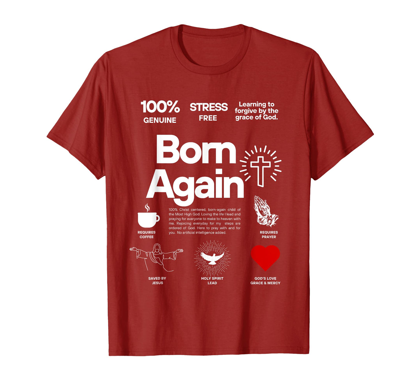 Born Again - Dark T-Shirt