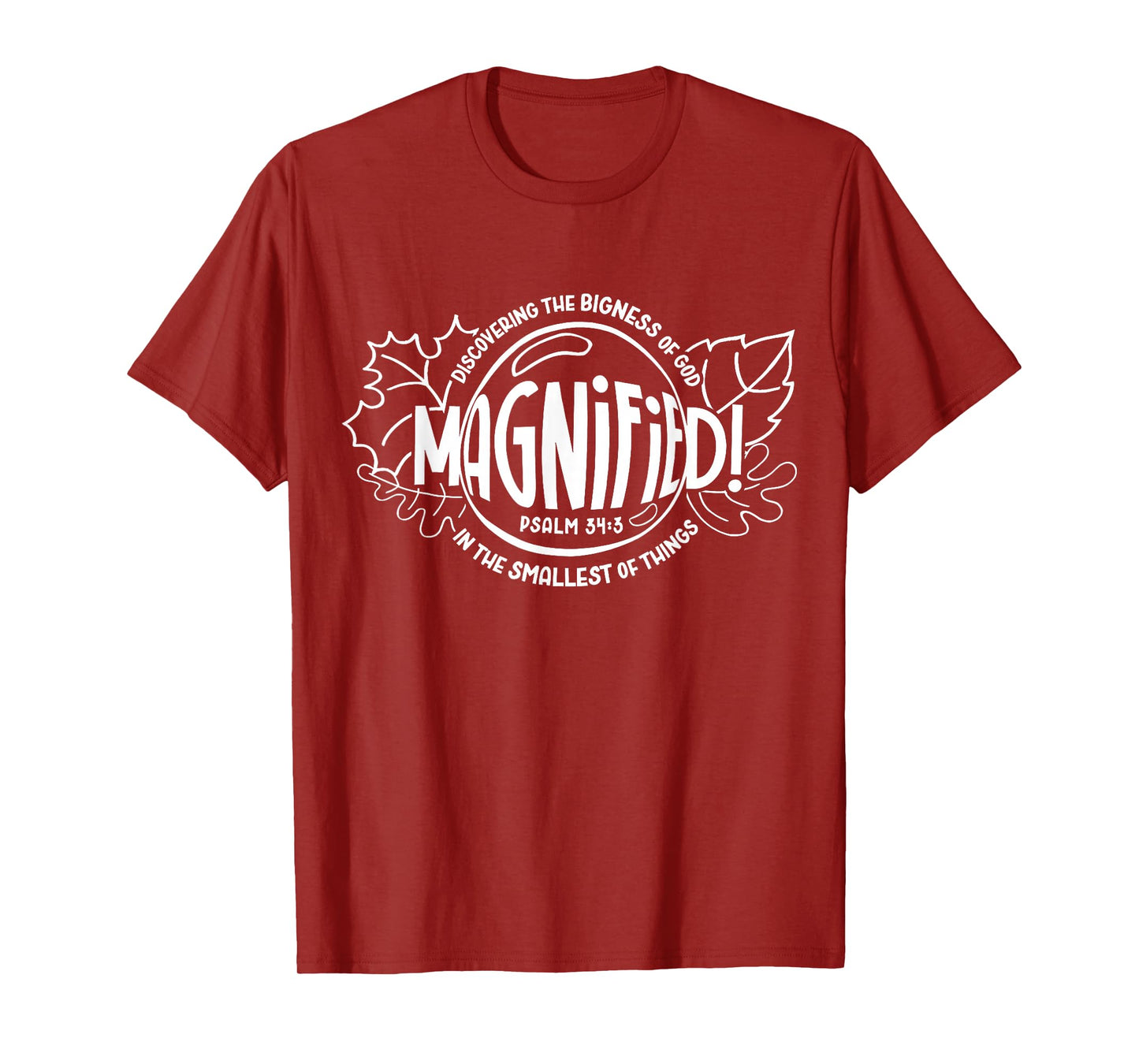VBS 2025 Magnified Smallest Insects Christian Matching T-Shirt