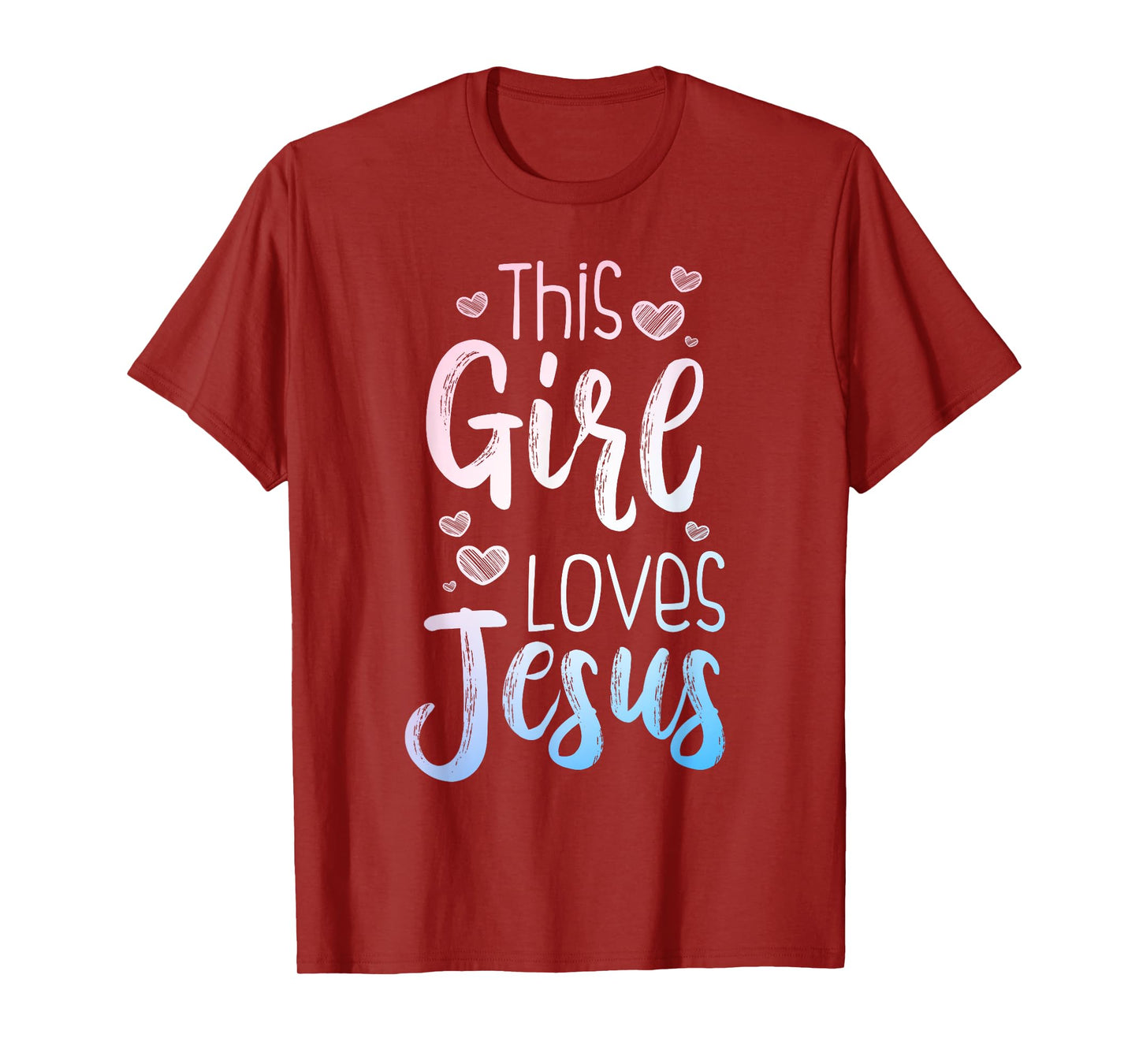 Best Jesus Art For Women Girl Religion Christian Decoration T-Shirt