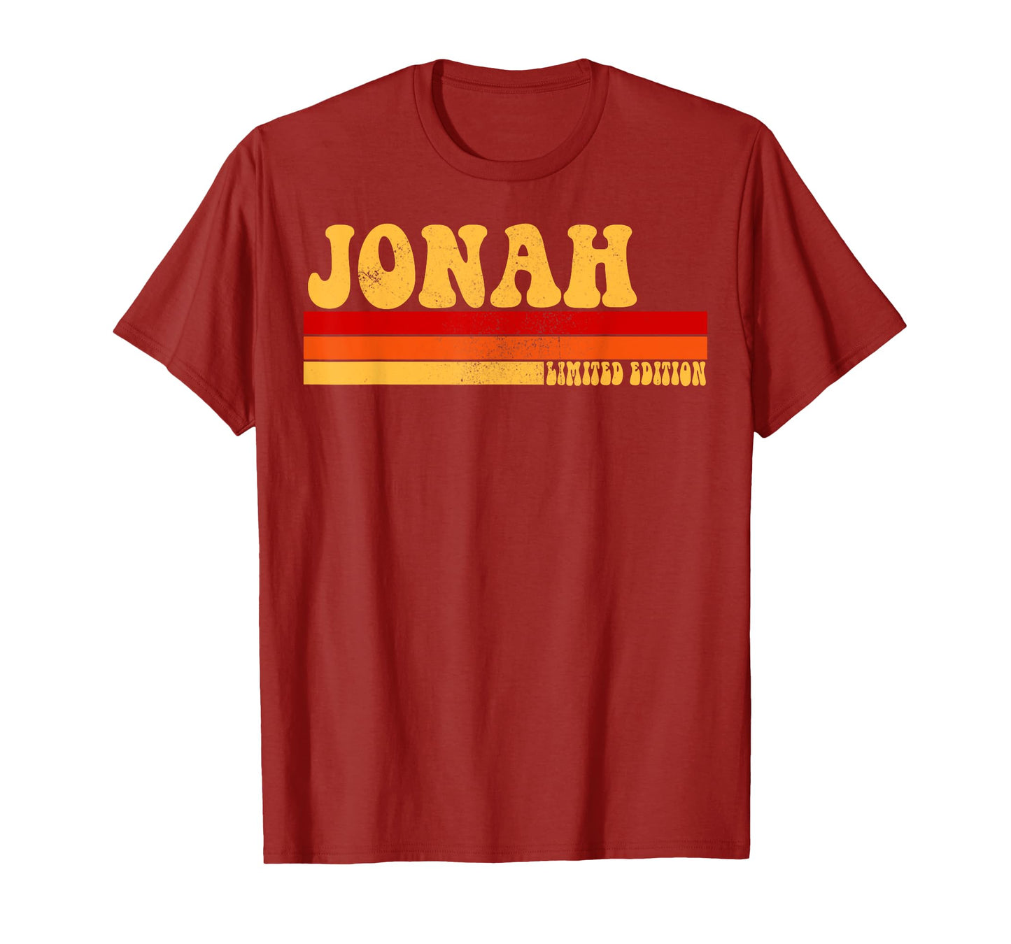 JONAH Name Personalized Idea Men Retro Vintage JONAH T-Shirt