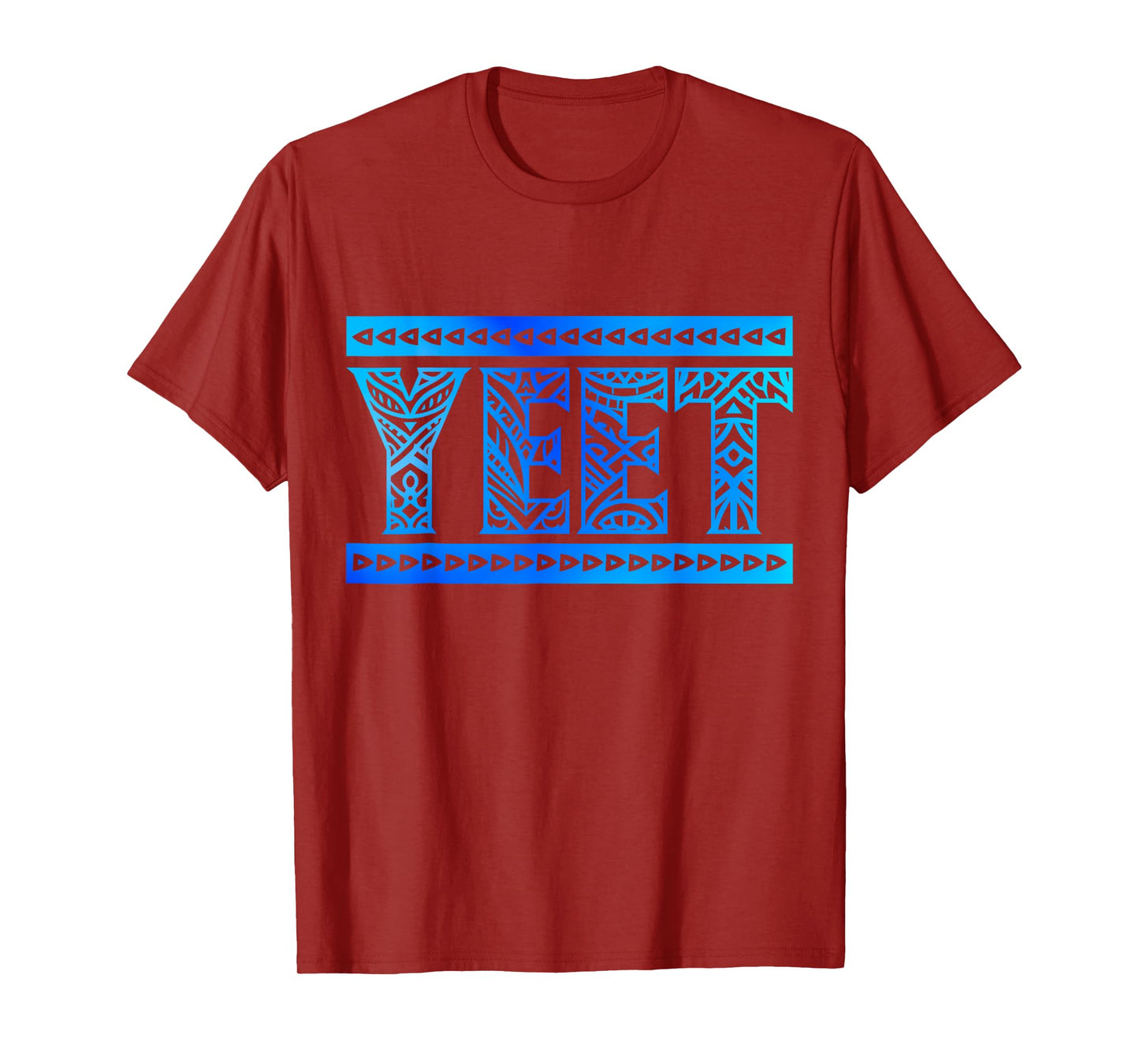 Yeet Tribal Art Funny Quote for Men Boys Kids Women Youth T-Shirt