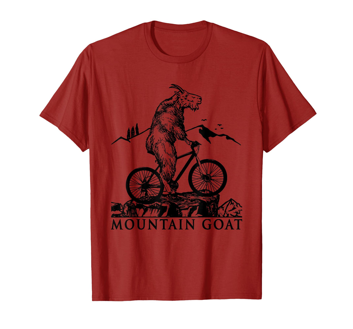 MOUNTAIN GOAT Funny design T-Shirt