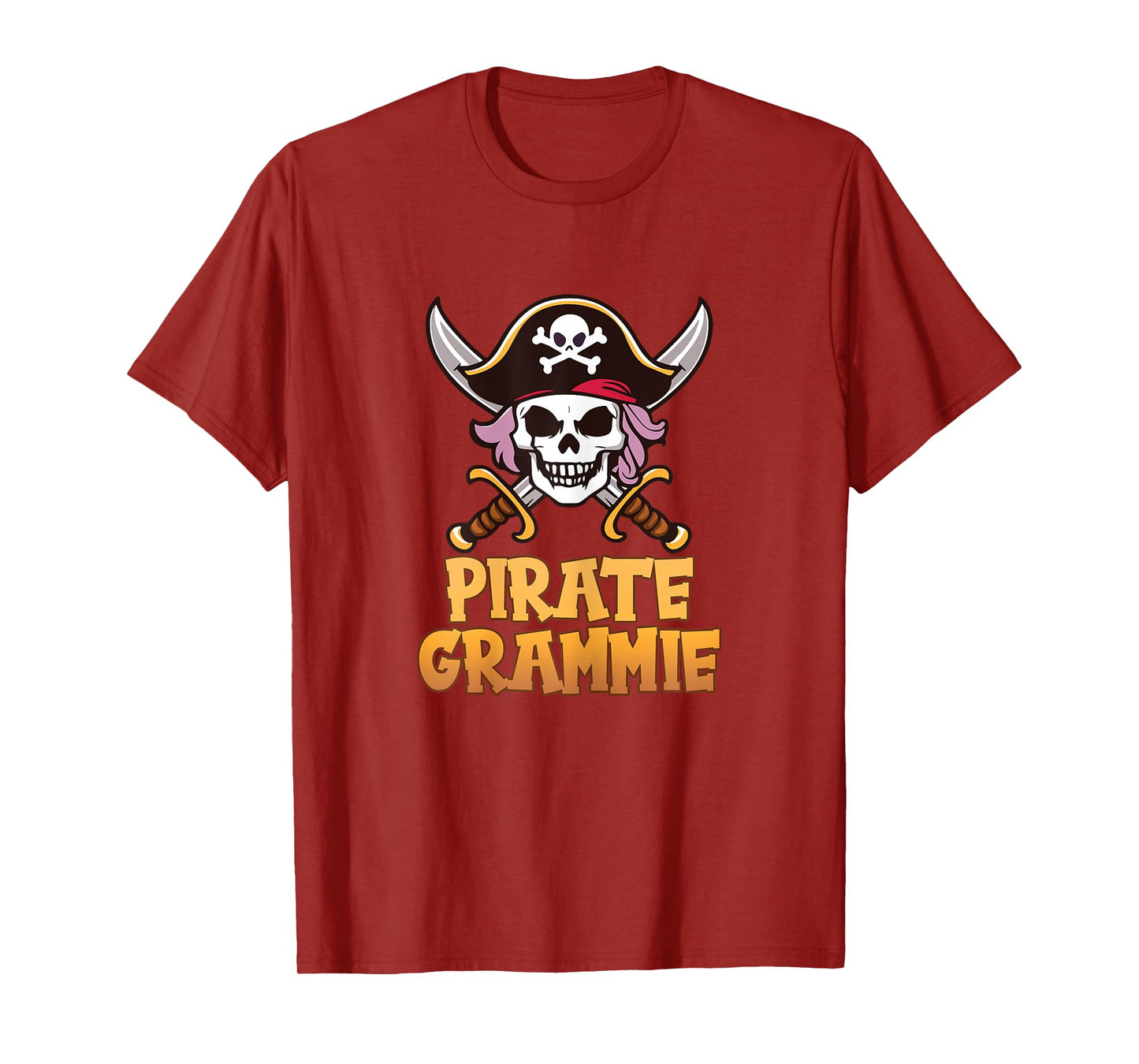 Pirate Grammie Funny Captain Grandma Halloween Costume T-Shirt