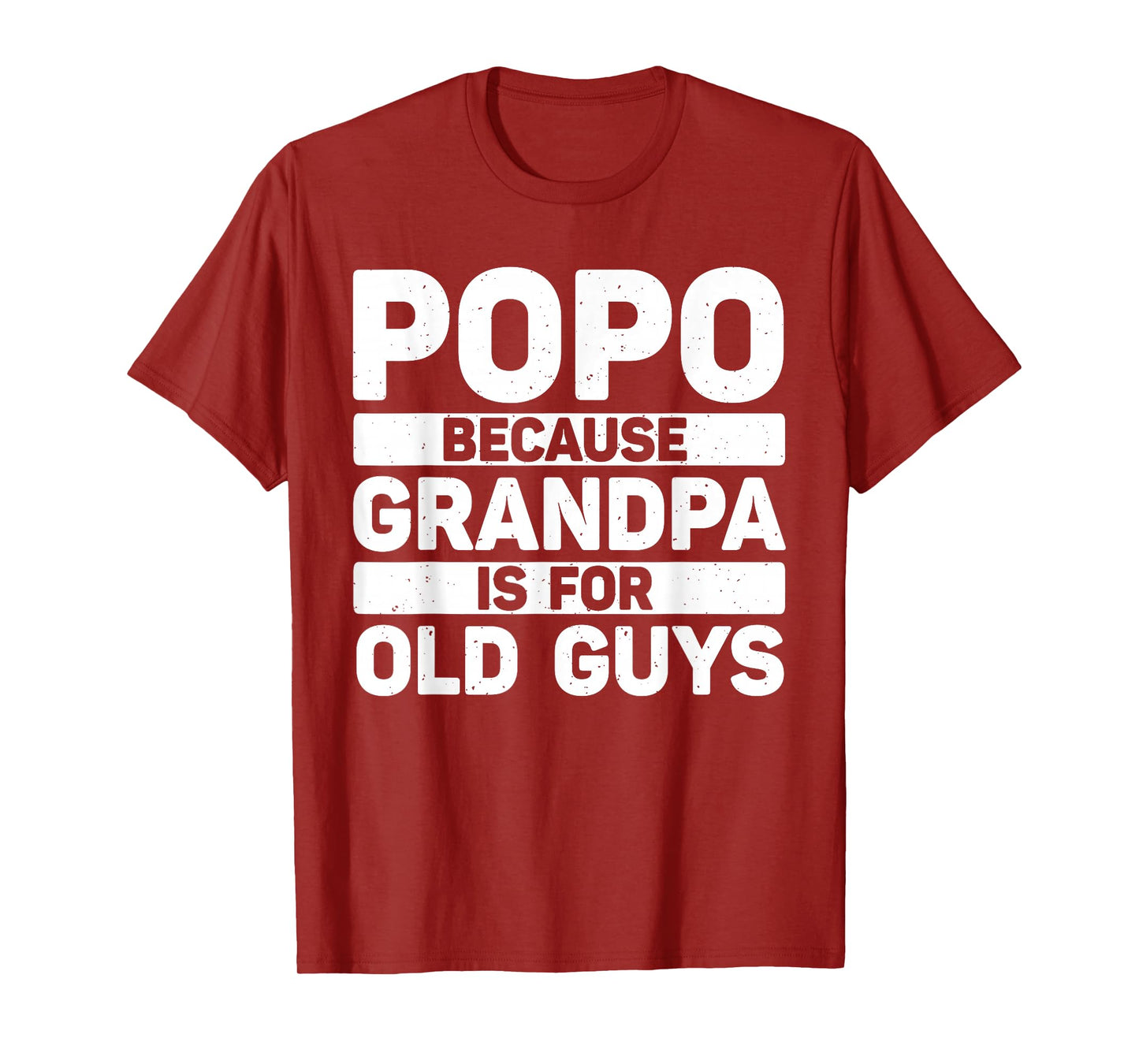 Popo Design For Grandpa From Grandkids Father's Day Popo T-Shirt