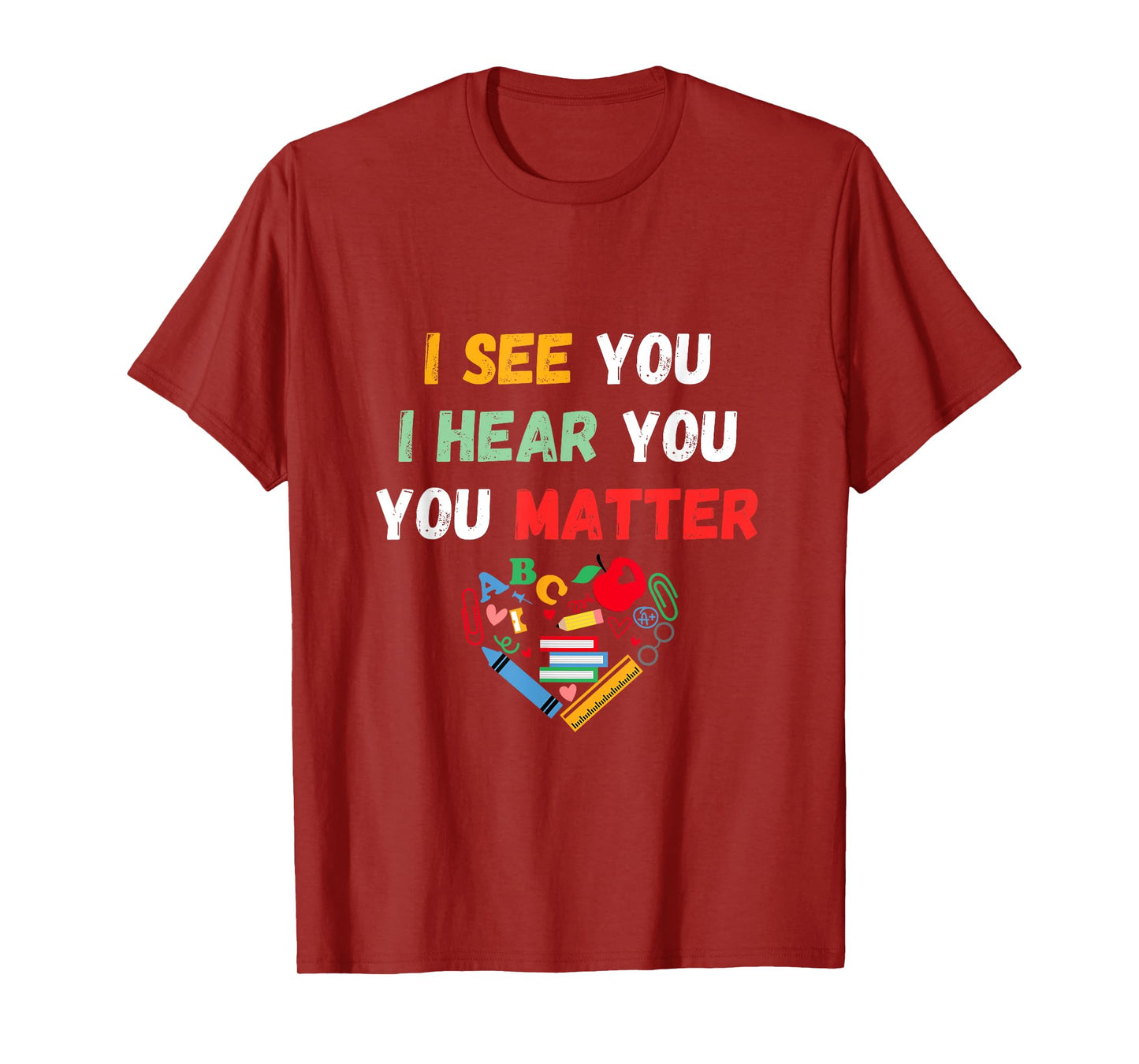 Emotional intelligence quote for school counselor teacher T-Shirt