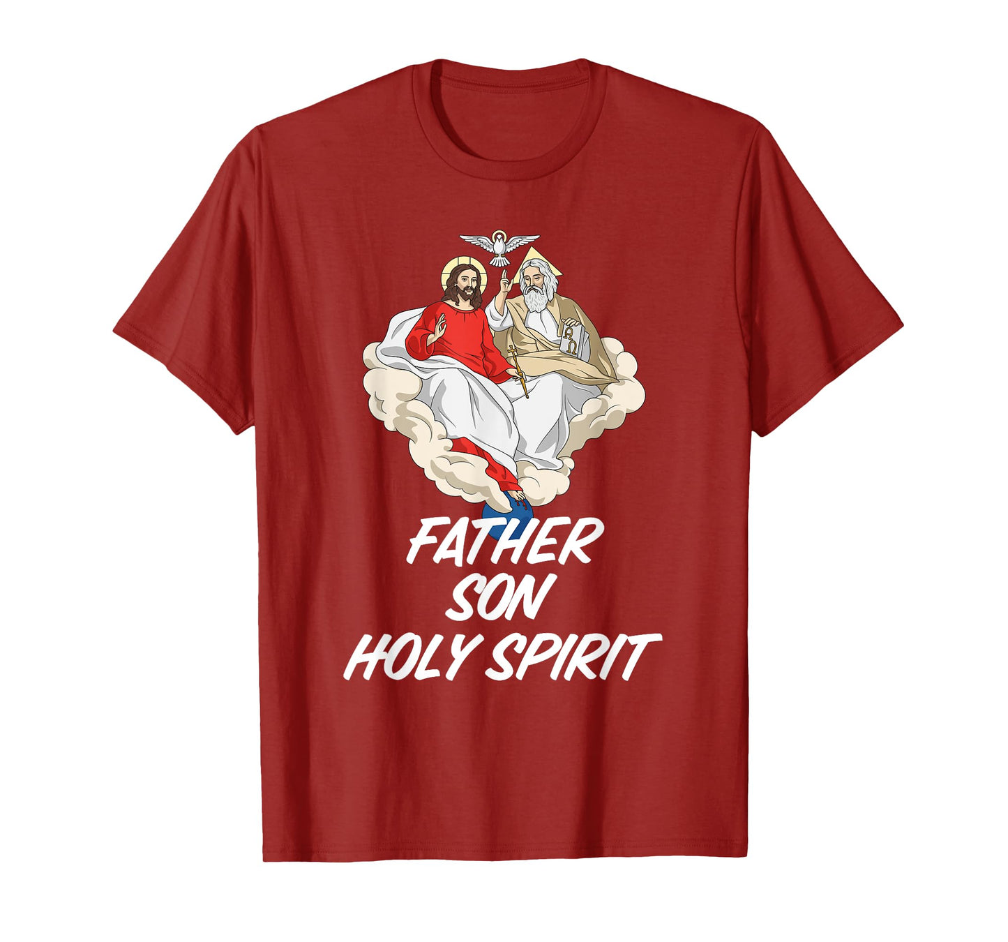 Holy Trinity Father Son and Holy Spirit Catholic T-Shirt