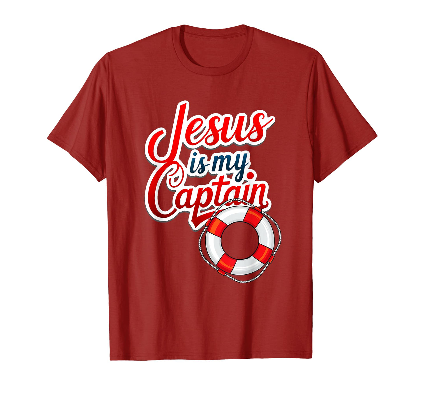 Jesus is my Captain T-Shirt