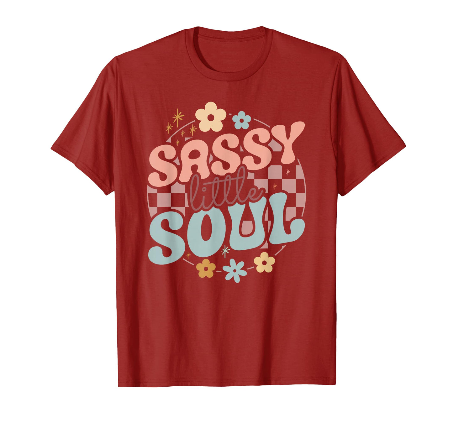 Sassy Little Girl Soul Funny Groovy sayings T-Shirt